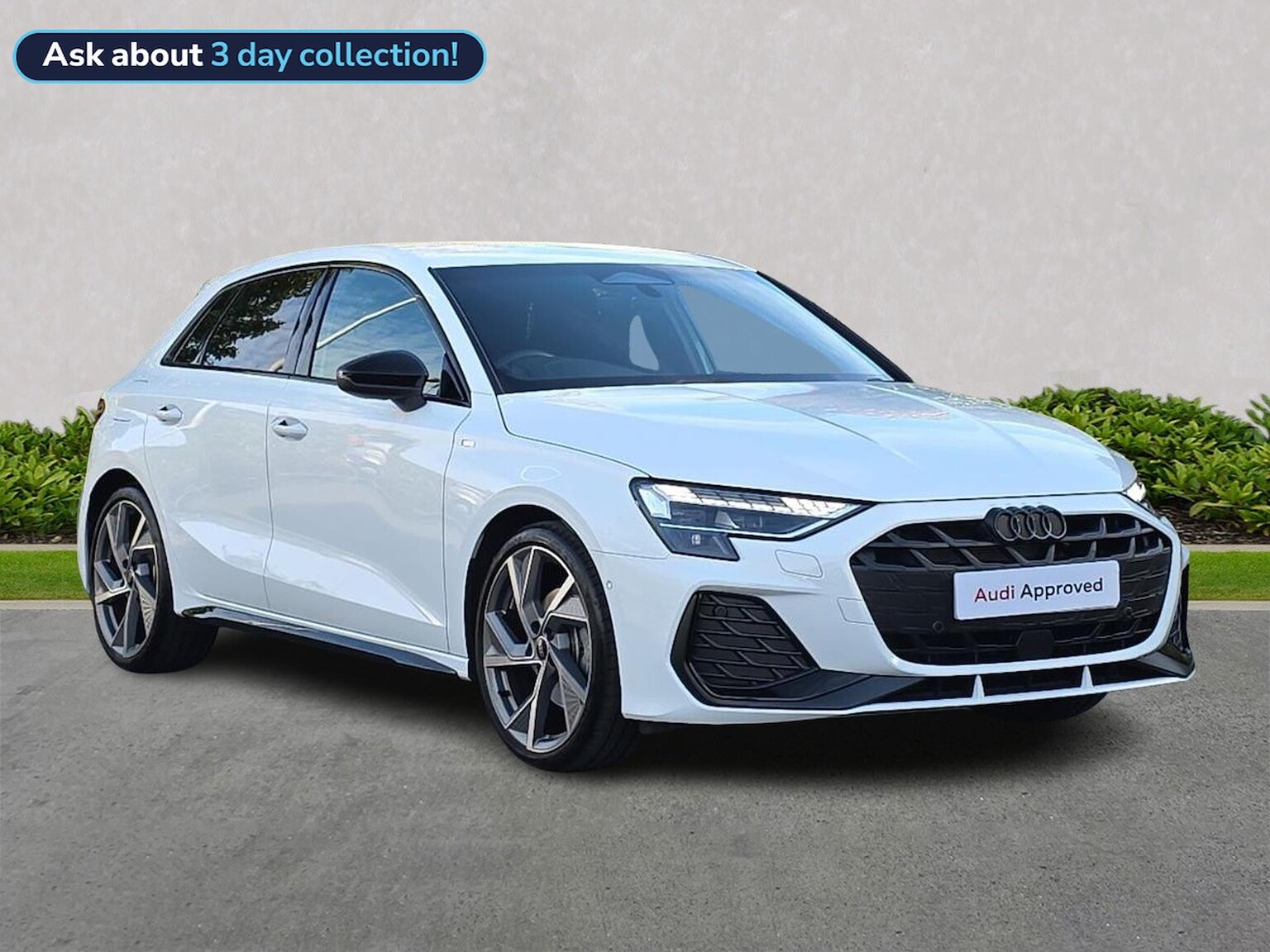 AUDI A3 SPORTBACK 1.5 Tfsi Black Edition Sportback 5Dr Petrol Manual Euro 6 (S/S) (150 Ps)