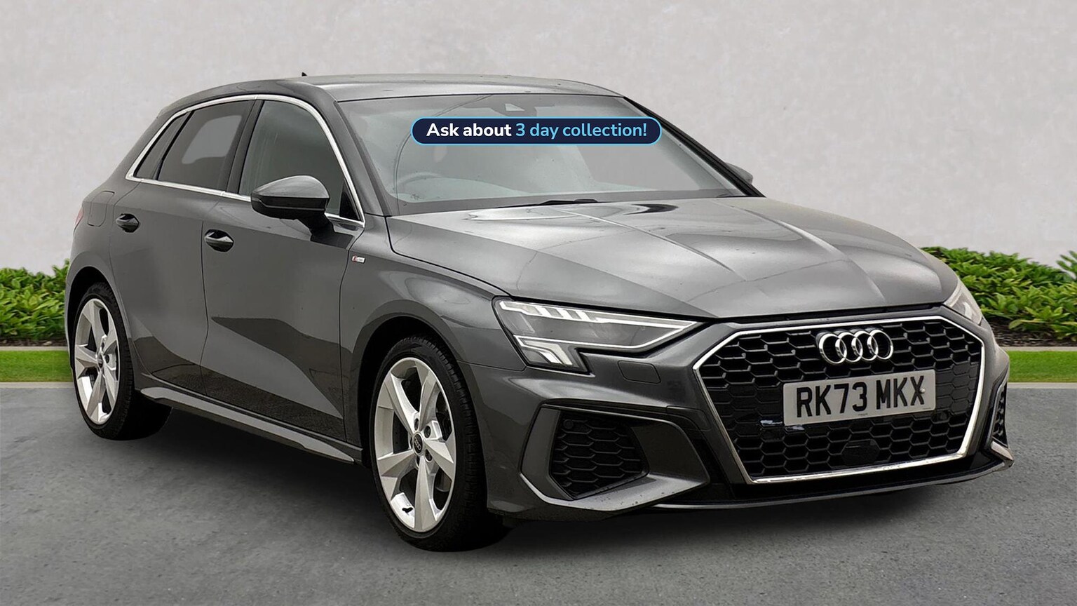 AUDI A3 SPORTBACK 1.0 Tfsi 30 S Line Sportback 5Dr Petrol Manual Euro 6 (S/S) (110 Ps)