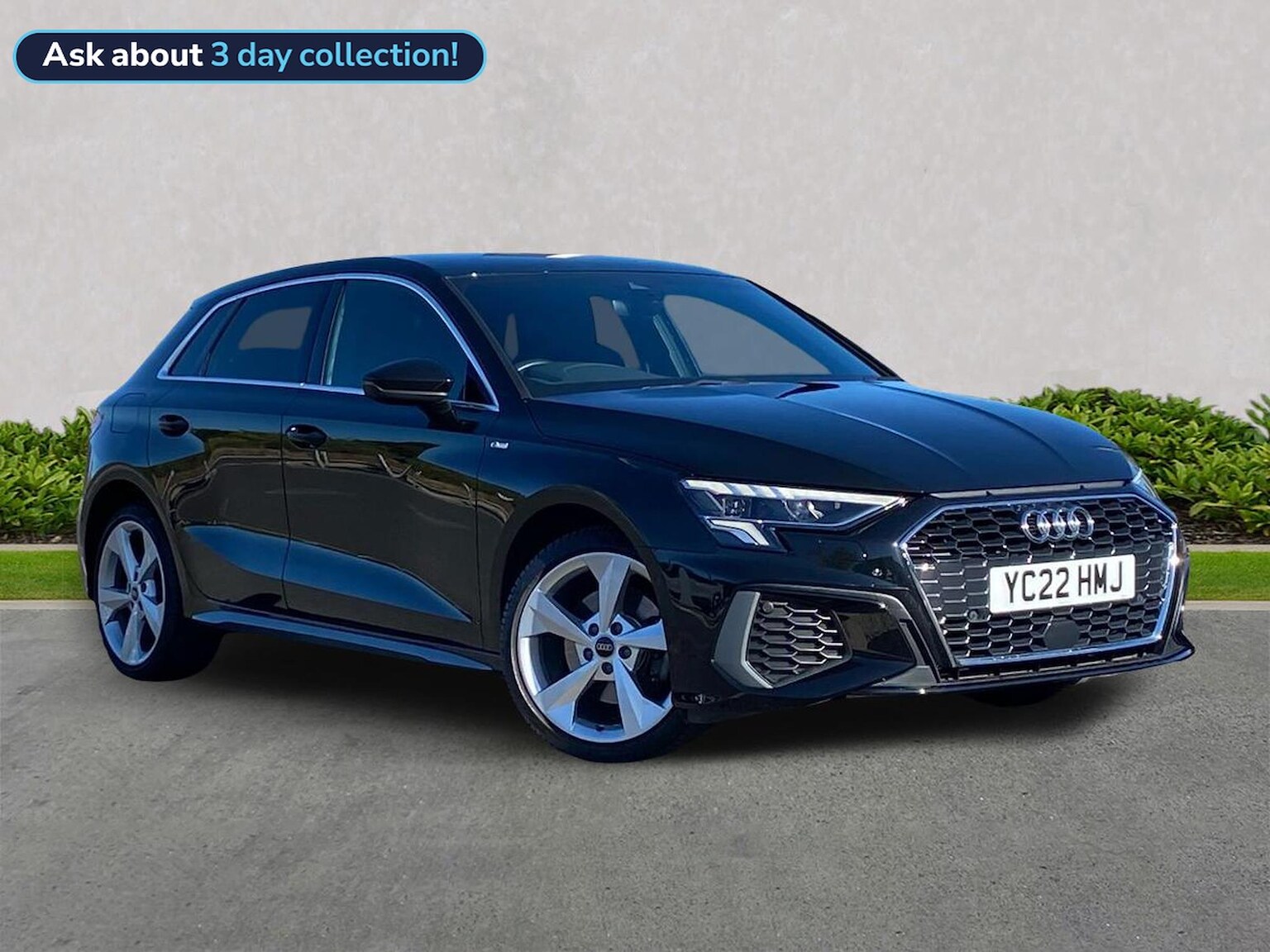 AUDI A3 SPORTBACK 40 Tfsi E S Line 5Dr S Tronic [Comfort+Sound]