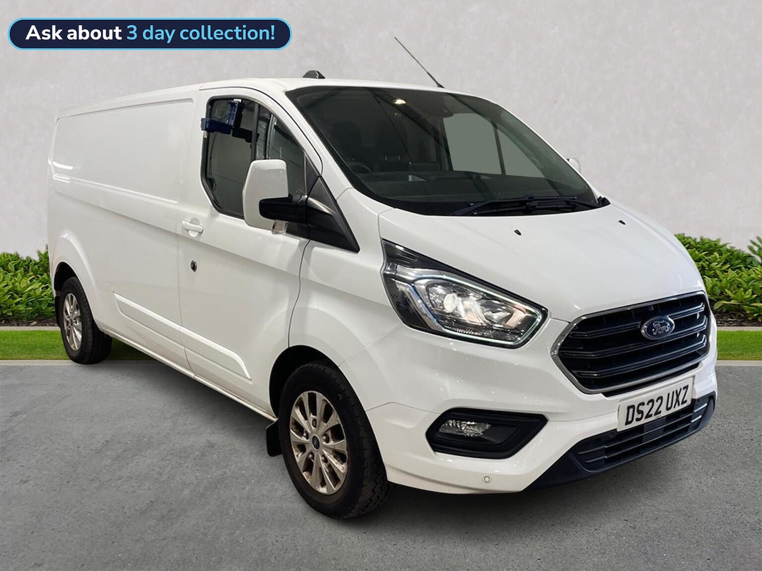 FORD TRANSIT CUSTOM 300 L2 DIESEL FWD 2.0 300 Ecoblue Limited Panel Van 5Dr Diesel Manual L2 H1 Euro 6 (S/S) (130 Ps)