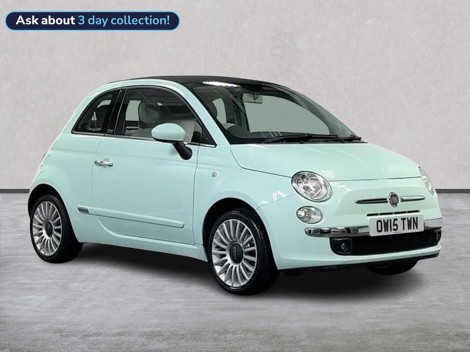 FIAT 500C CONVERTIBLE 1.2 Lounge Convertible 2Dr Petrol Manual Euro 6 (S/S) (69 Bhp)
