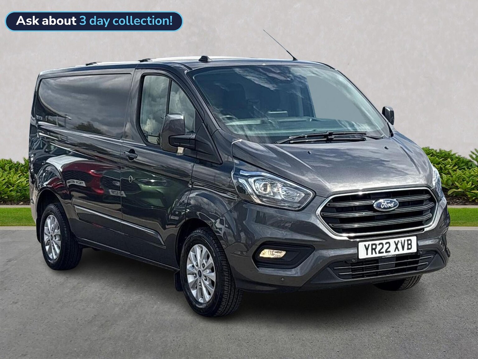 FORD TRANSIT CUSTOM 280 L1 DIESEL FWD 2.0 280 Ecoblue Limited Panel Van 5Dr Diesel Manual L1 H1 Euro 6 (S/S) (130 Ps)