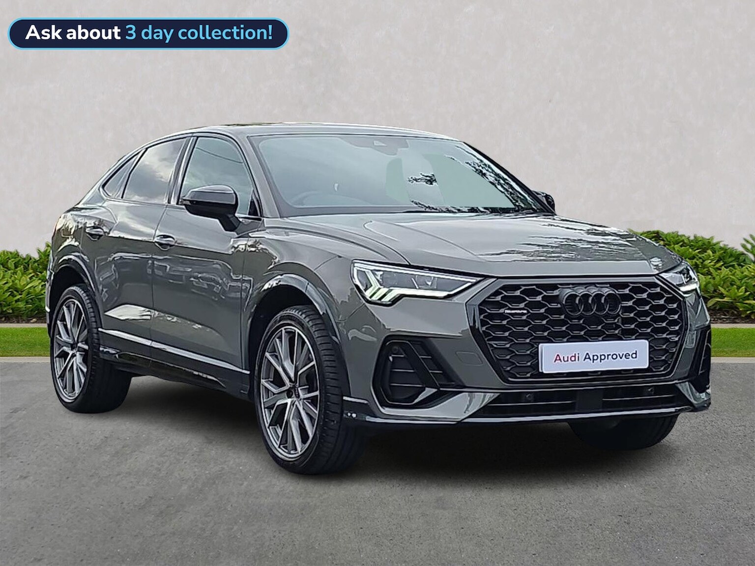 AUDI Q3 SPORTBACK 2.0 Tfsi 40 Black Edition Sportback 5Dr Petrol S Tronic Quattro Euro 6 (S/S) (190 Ps)