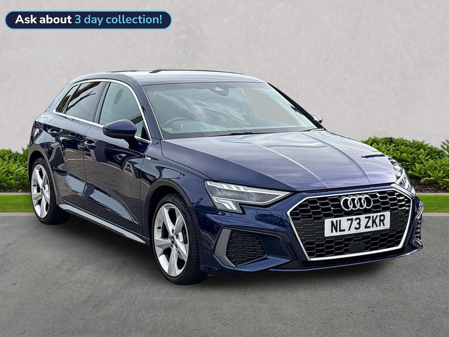 AUDI A3 SPORTBACK 1.0 Tfsi 30 S Line Sportback 5Dr Petrol Manual Euro 6 (S/S) (110 Ps)