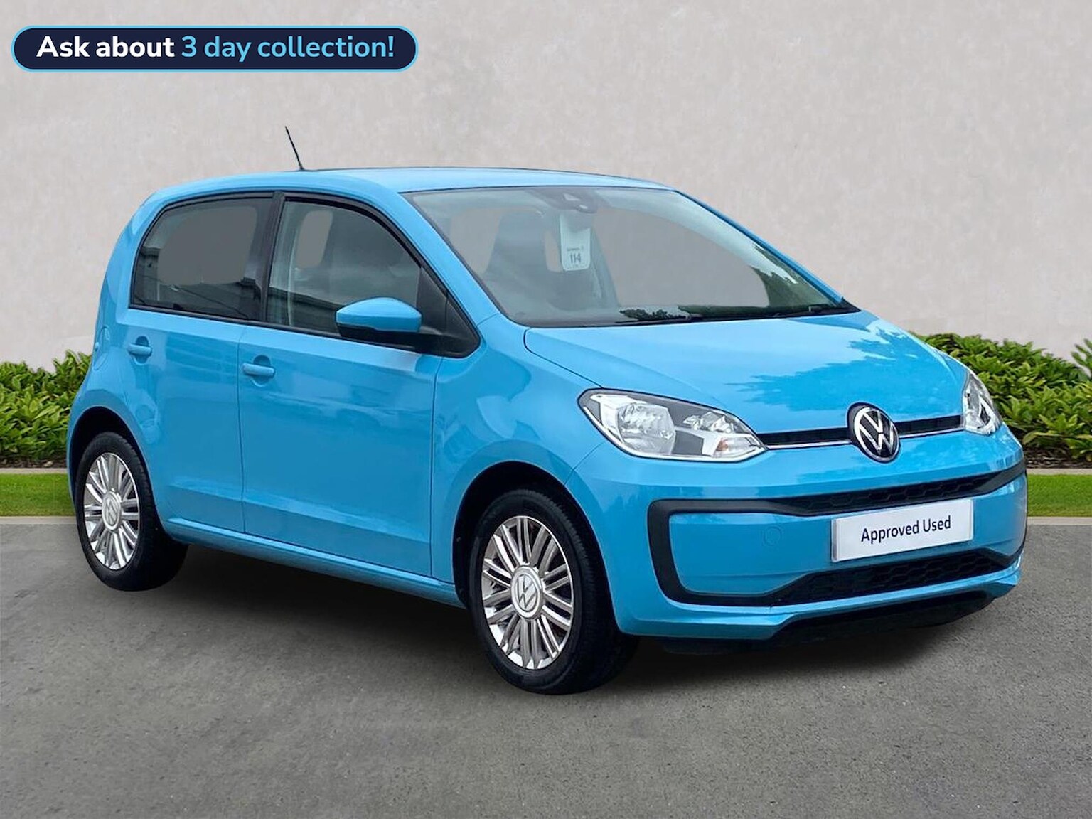 VOLKSWAGEN UP HATCHBACK 1.0 Up! Hatchback 5Dr Petrol Manual Euro 6 (S/S) (65 Ps)