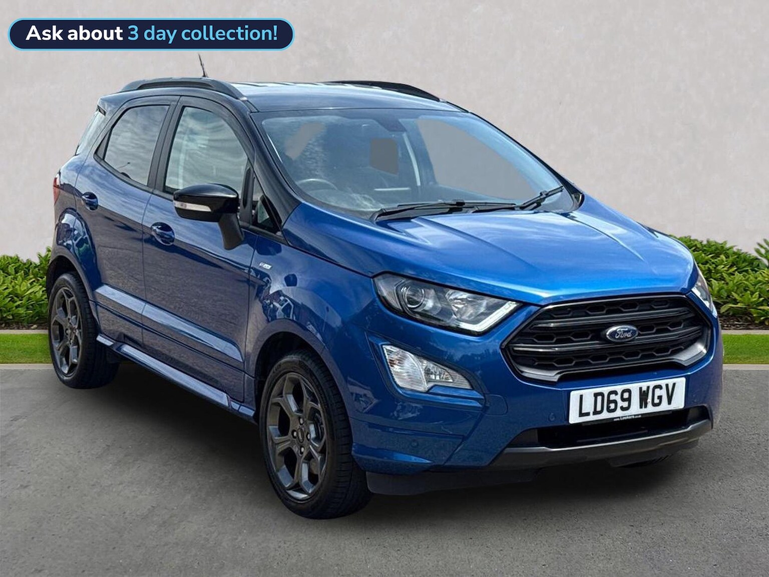 2019 FORD ECOSPORT HATCHBACK 2019 1.0T ECOBOOST GPF ST LINE SUV 5DR PETROL AUTO EURO... photo