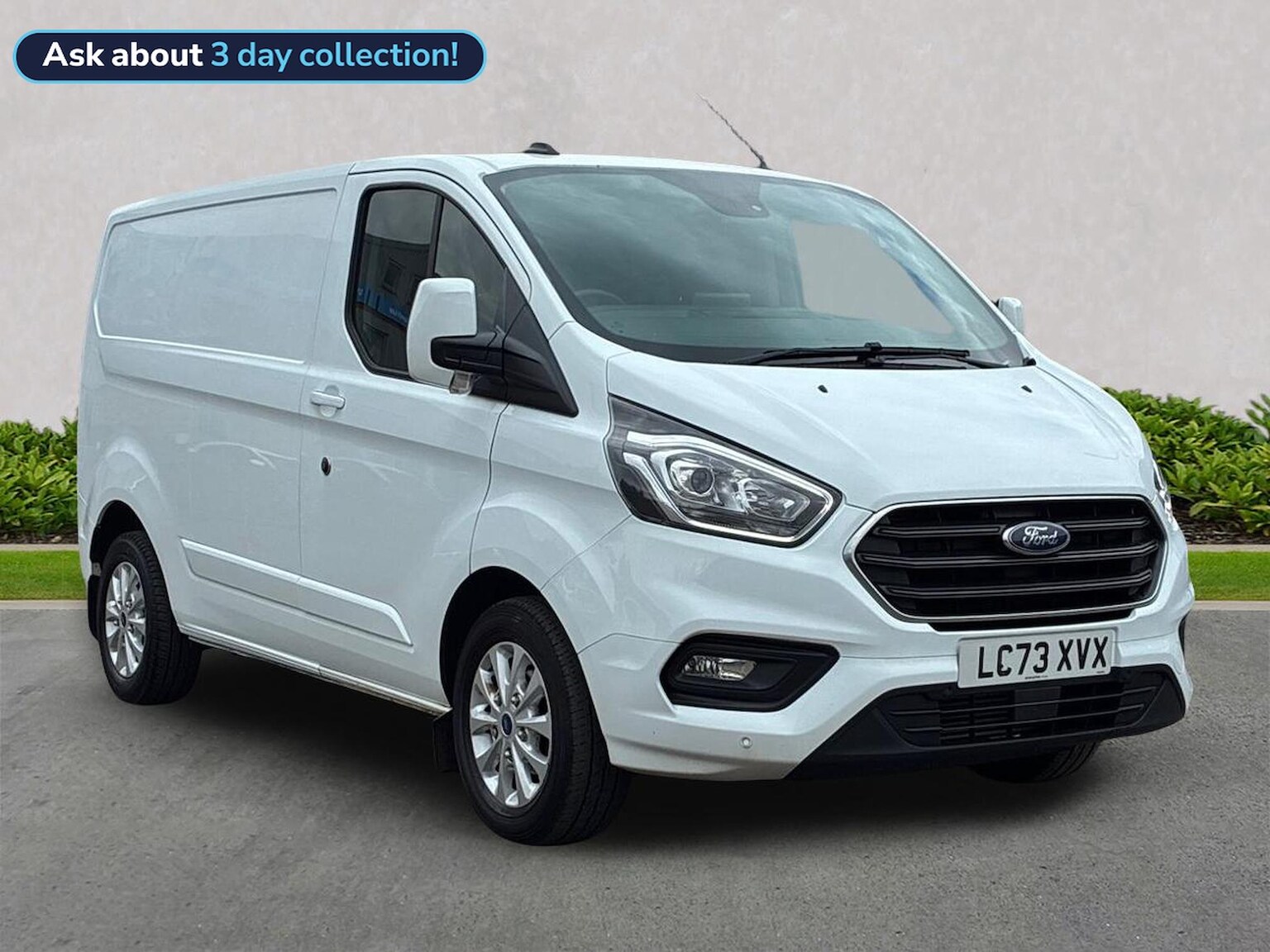 FORD TRANSIT CUSTOM 300 L1 DIESEL FWD 2.0 300 Ecoblue Limited Panel Van 5Dr Diesel Manual L1 H1 Euro 6 (S/S) (130 Ps)