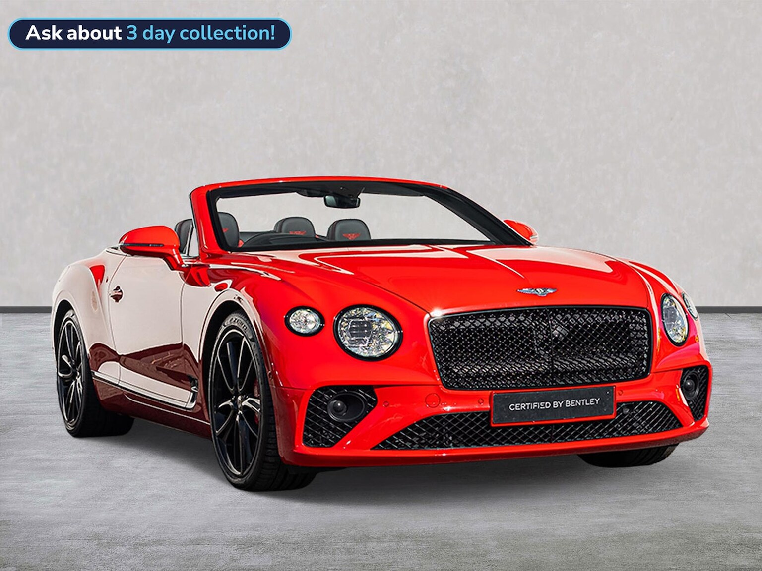 BENTLEY CONTINENTAL GTC CONVERTIBLE 6.0 W12 Mulliner Driving Spec 2Dr Auto [Tour Spec]