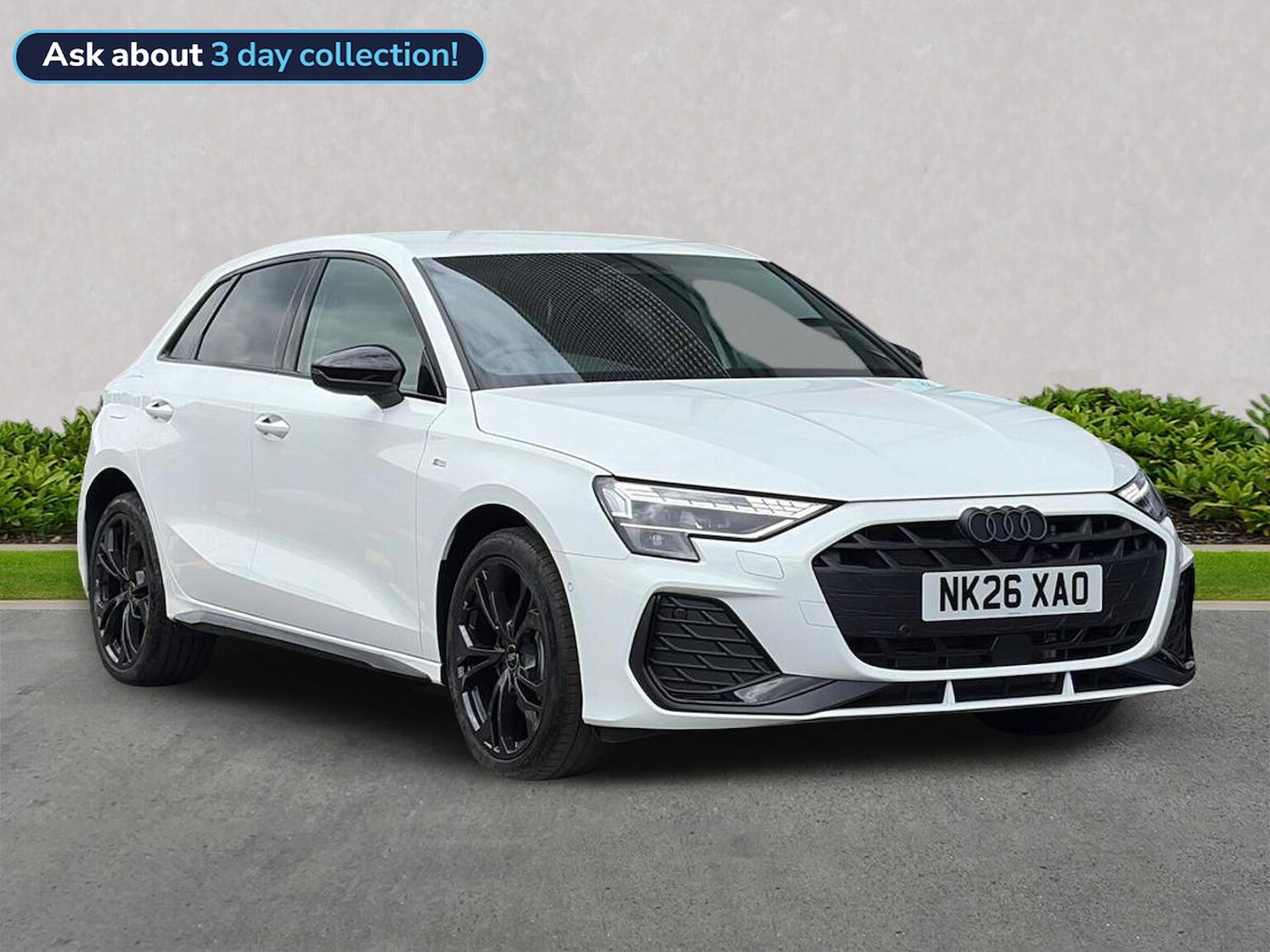 AUDI A3 SPORTBACK 1.5 Tfsi E 204 Black Edition 5Dr S Tronic