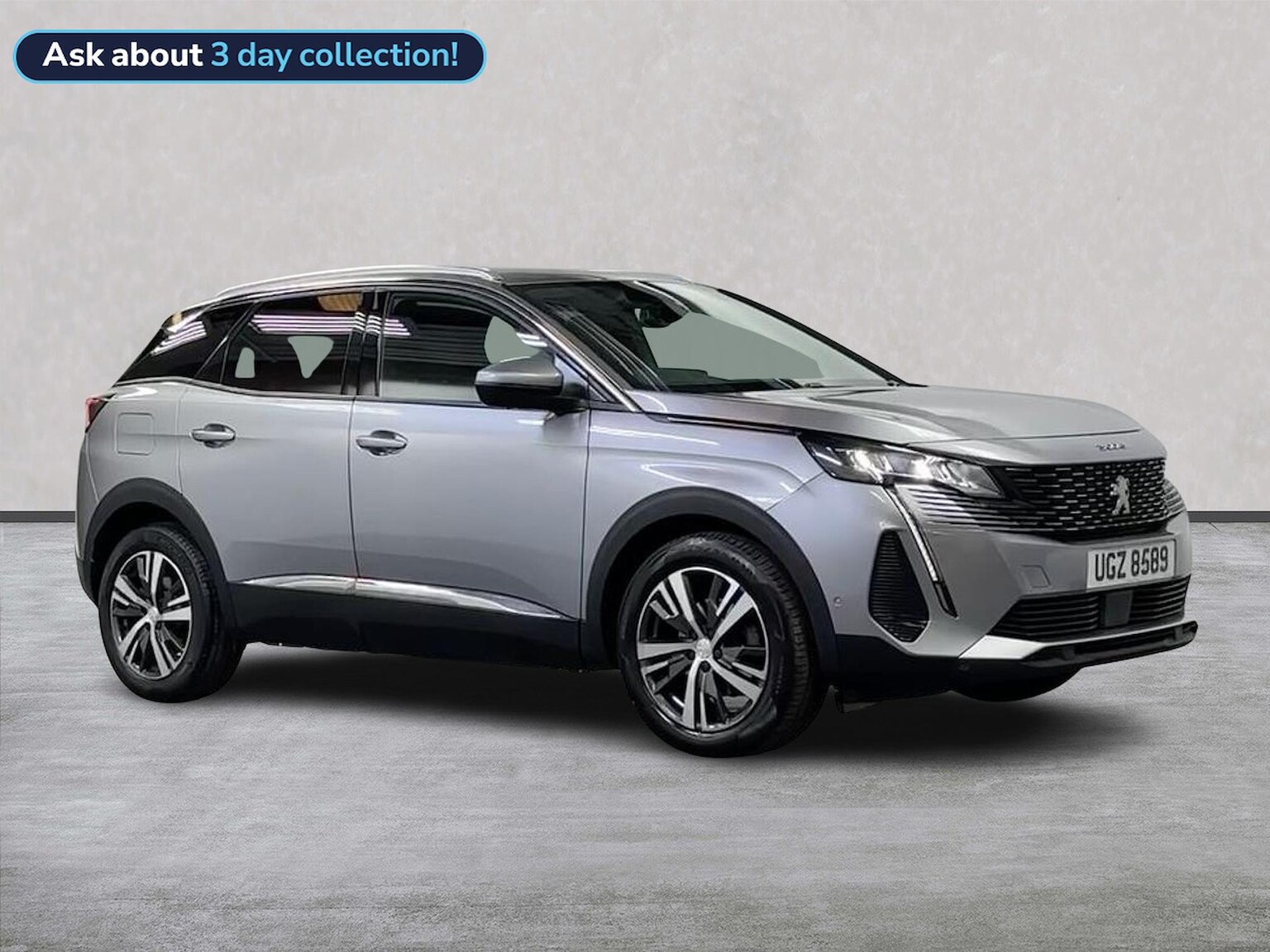 2021 PEUGEOT 3008 ESTATE 2021 1.2 PURETECH ALLURE PREMIUM SUV 5DR PETROL EAT EURO 6... photo