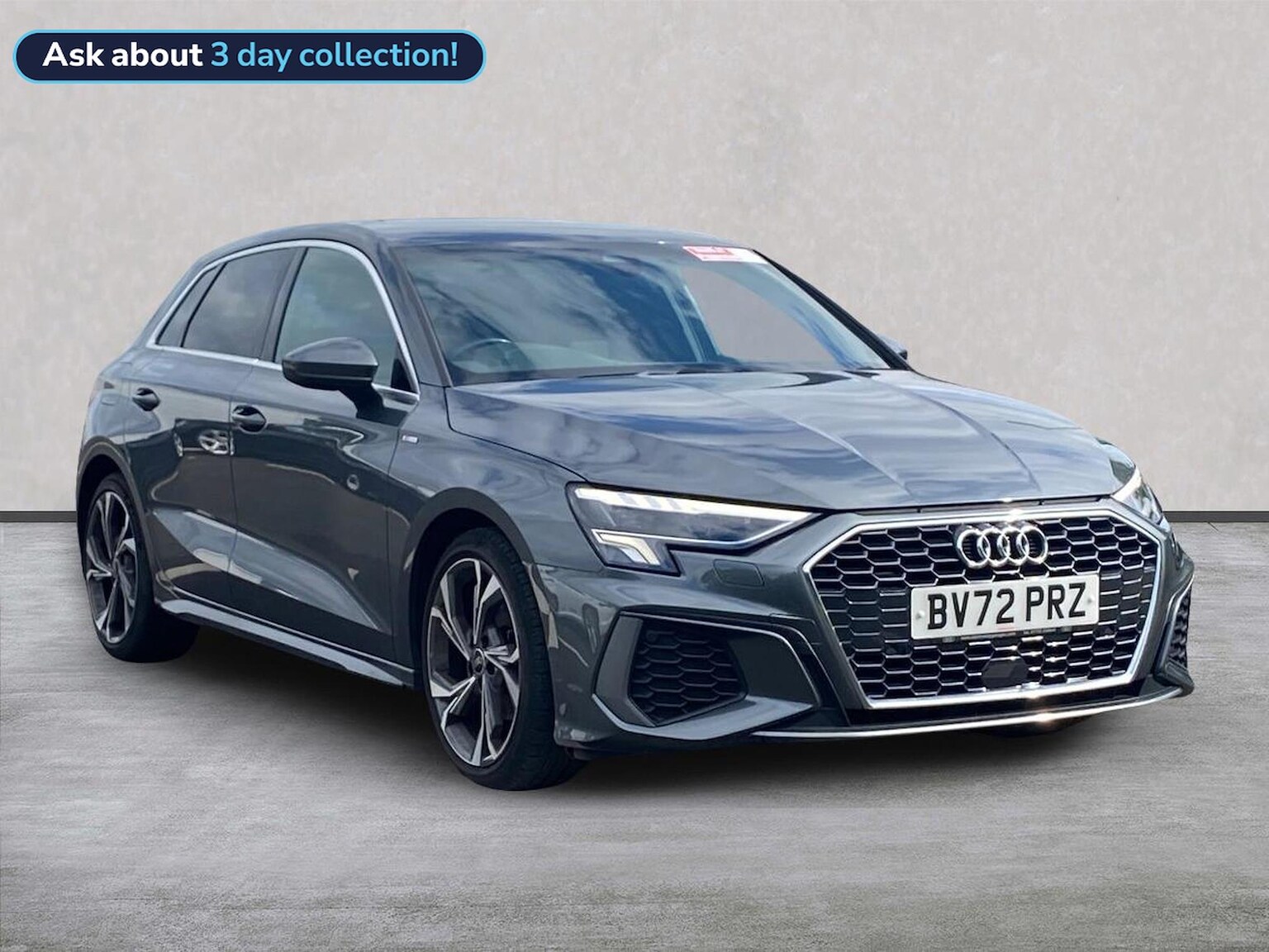 AUDI A3 SPORTBACK 1.5 Tfsi 35 S Line Sportback 5Dr Petrol Manual Euro 6 (S/S) (150 Ps)