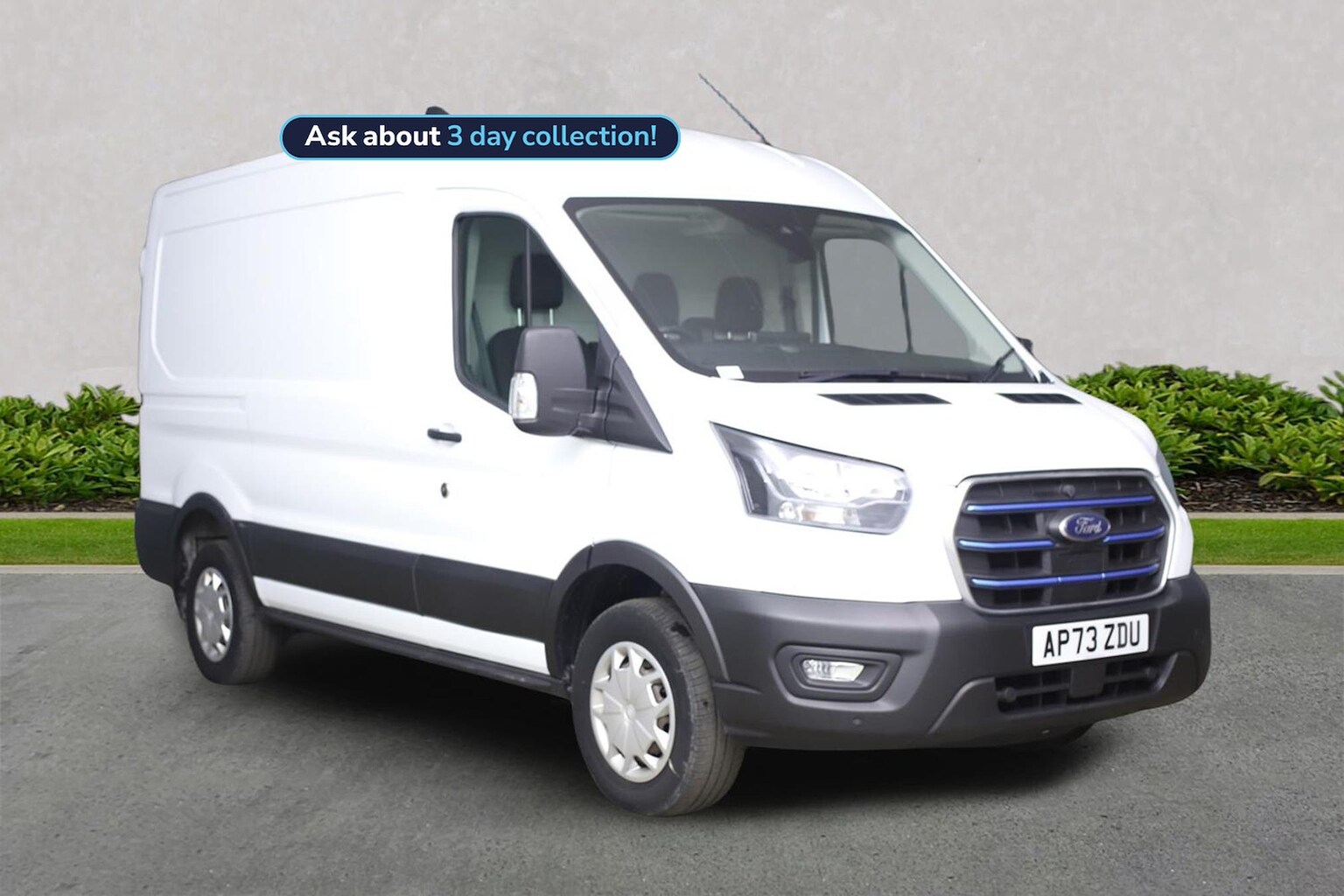 FORD E-TRANSIT 350 L2 RWD 350 68Kwh Trend Panel Van 5Dr Electric Auto Rwd L2 H2 (184 Ps)