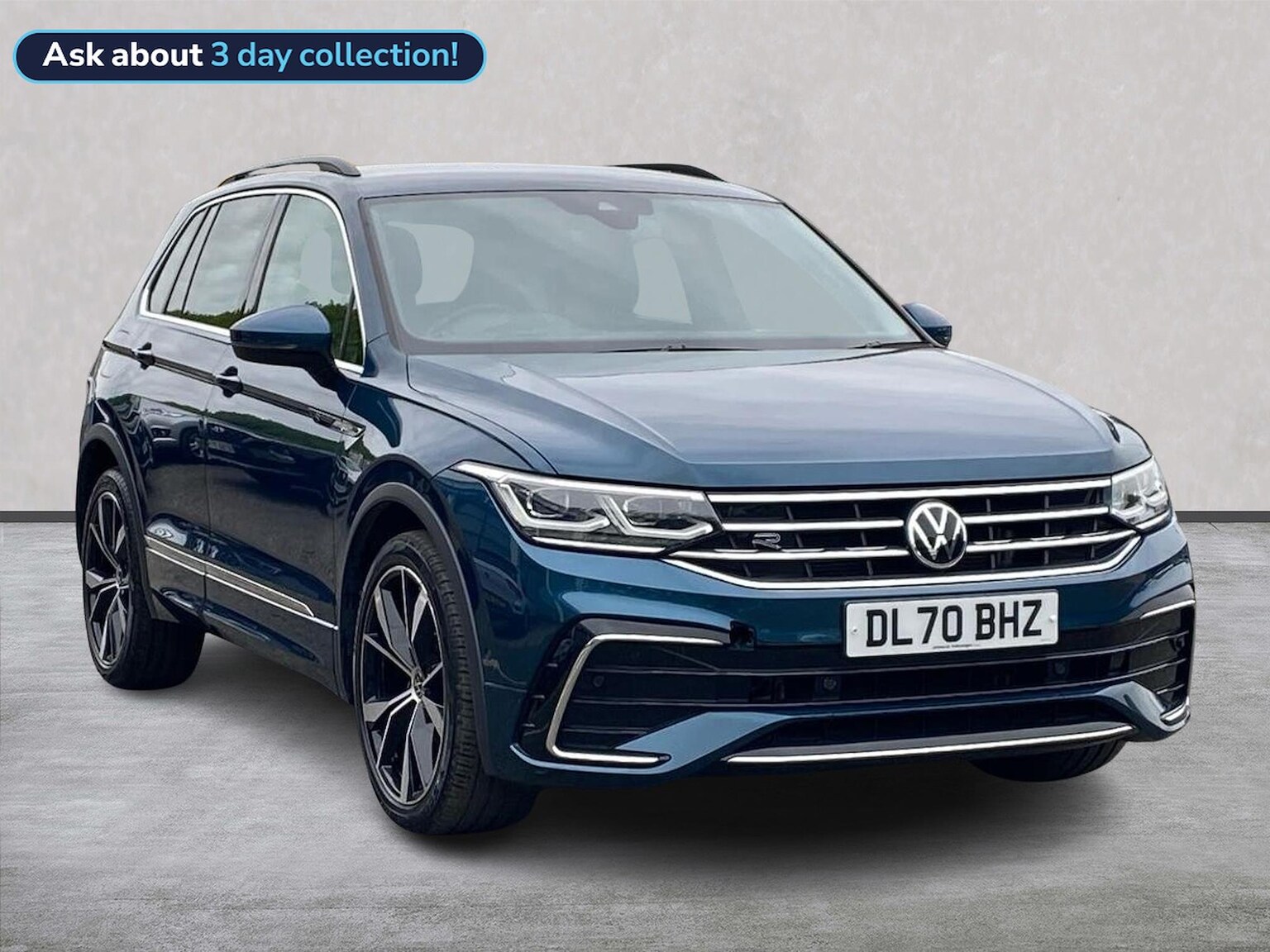 2021 VOLKSWAGEN TIGUAN DIESEL ESTATE 2021 2.0 TDI R LINE SUV 5DR DIESEL DSG EURO... photo