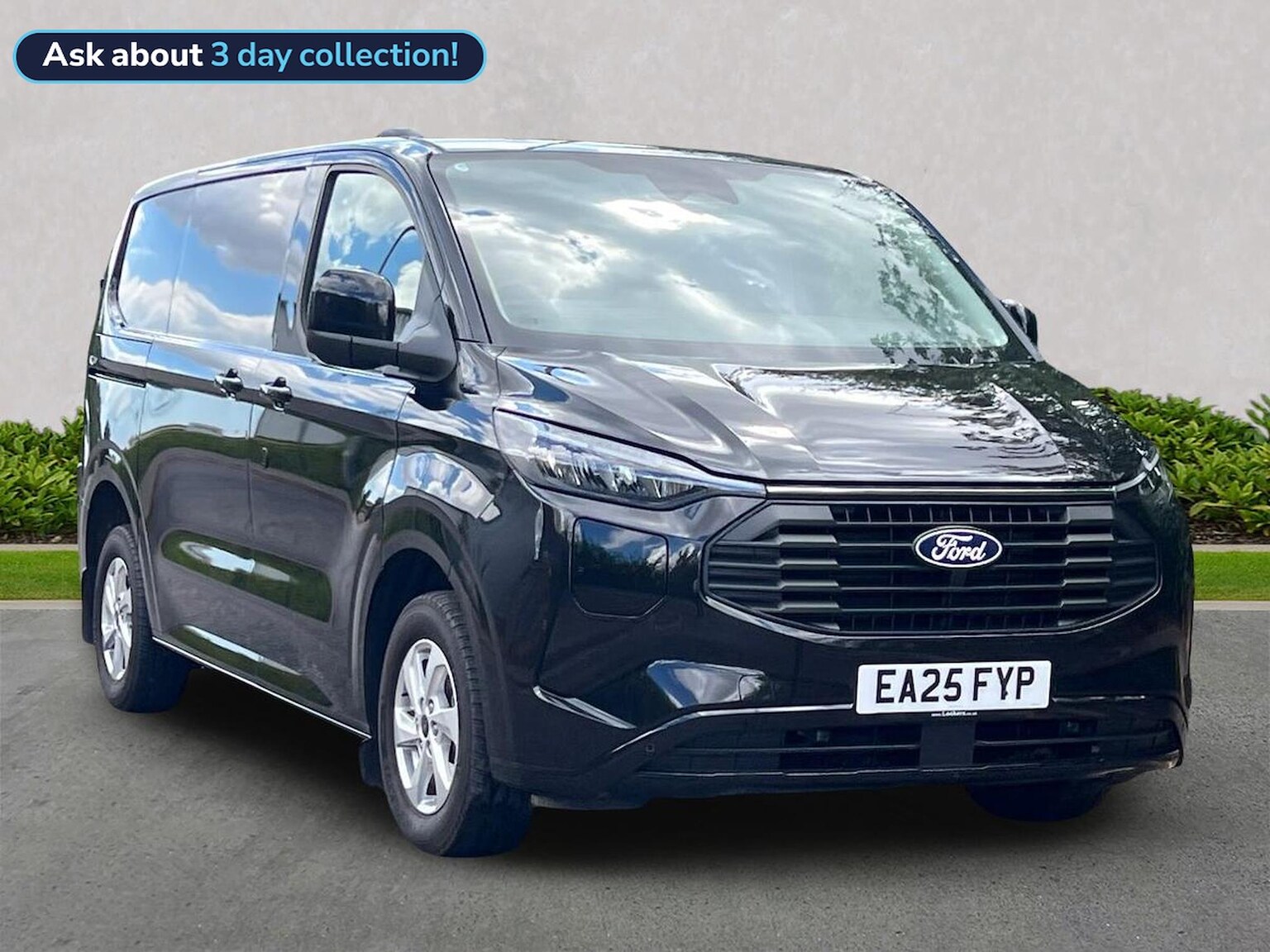 FORD TRANSIT CUSTOM 320 L1 PETROL FWD 2.5 320 Duratec 11.8Kwh Limited Panel Van 5Dr Petrol Plug-In Hybrid Auto L1 Euro 6 (232 Ps)
