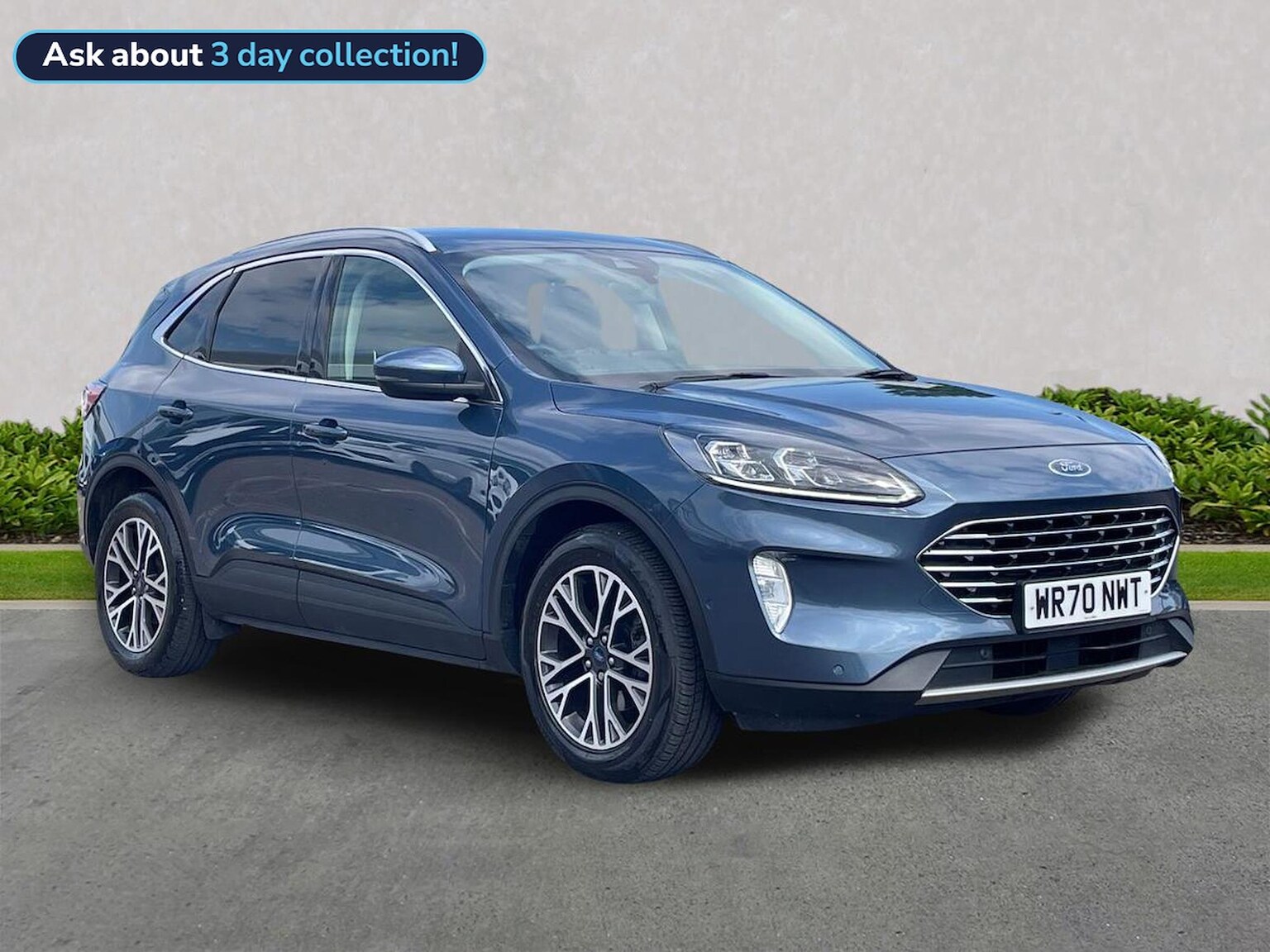 2020 FORD KUGA DIESEL ESTATE 2020 1.5 ECOBLUE TITANIUM SUV 5DR DIESEL MANUAL EURO 6... photo