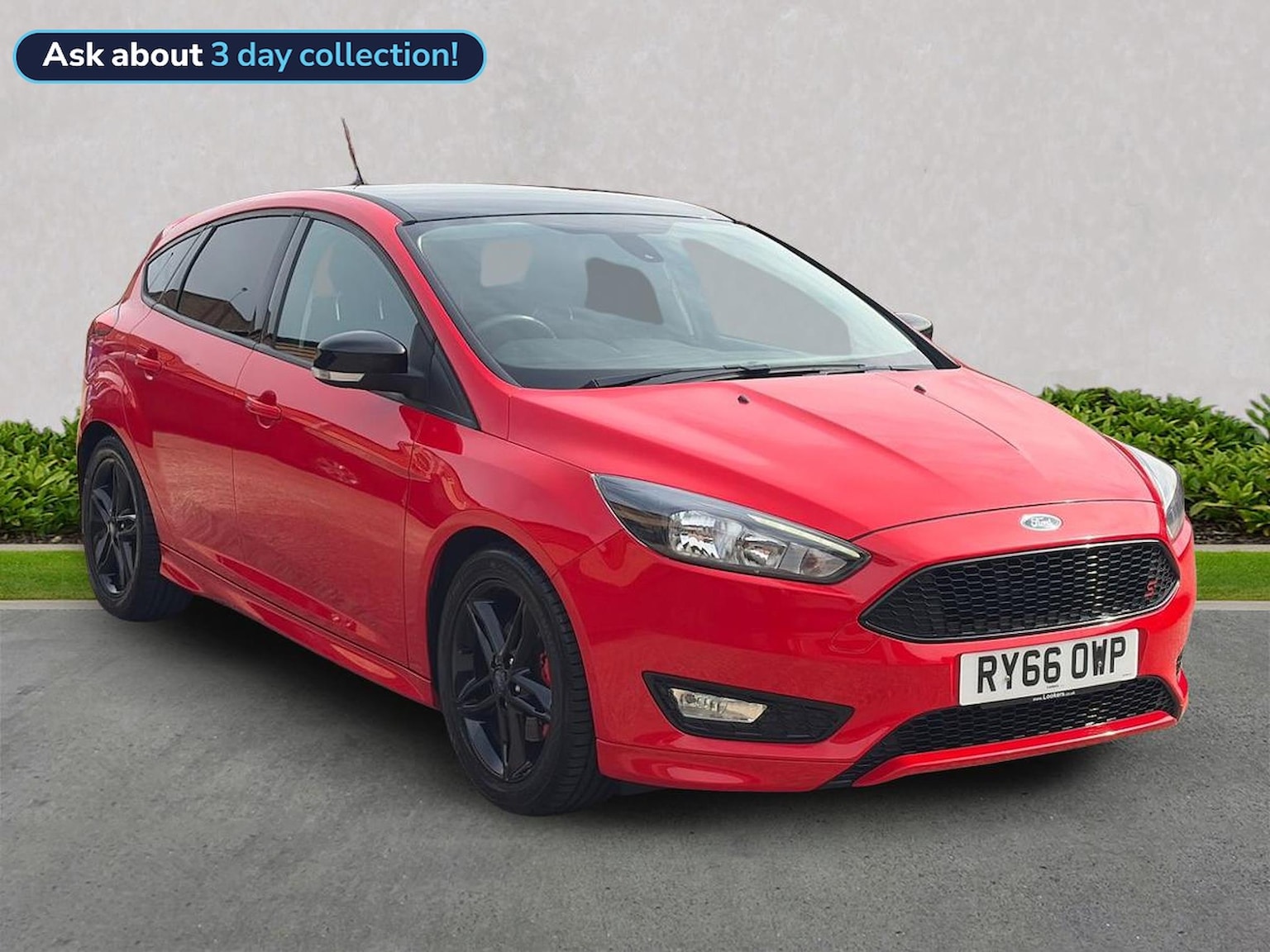 FORD FOCUS HATCHBACK SPECIAL EDITIONS 1.5T Ecoboost Zetec S Red Edition Hatchback 5Dr Petrol Manual Euro 6 (S/S) (182 Ps)