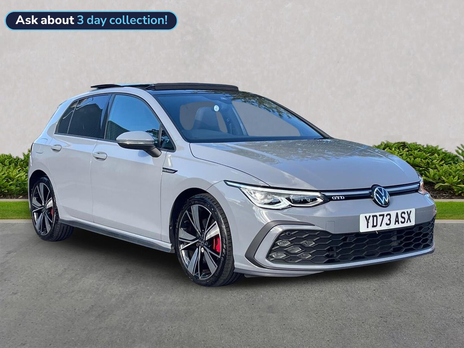 VOLKSWAGEN GOLF DIESEL HATCHBACK 2.0 Tdi 200 Gtd 5Dr Dsg