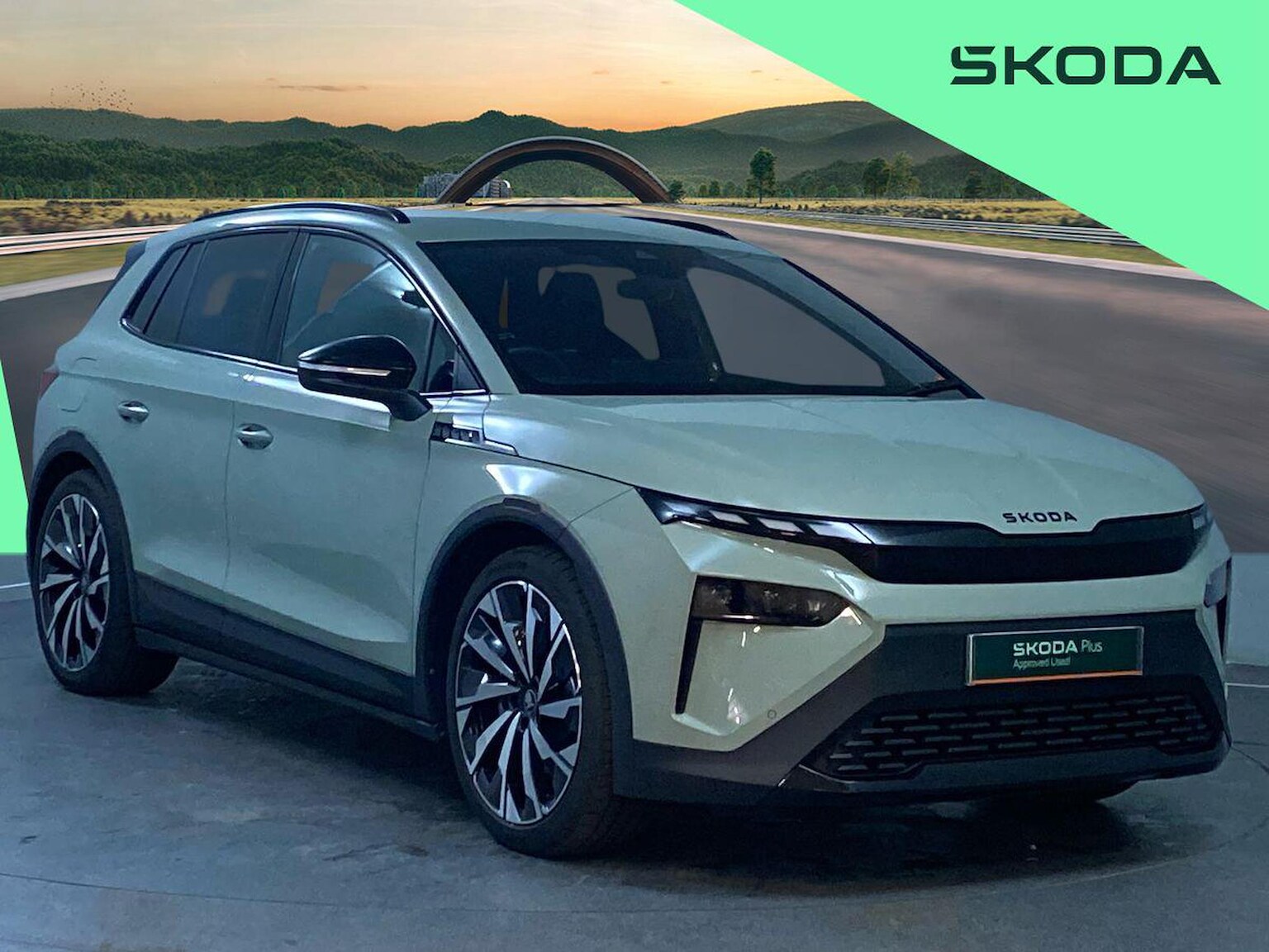 2025 SKODA ELROQ ESTATE 2025 82KWH 85 SPORTLINE SUV 5DR ELECTRIC AUTO 286 PS SPORTY,... photo