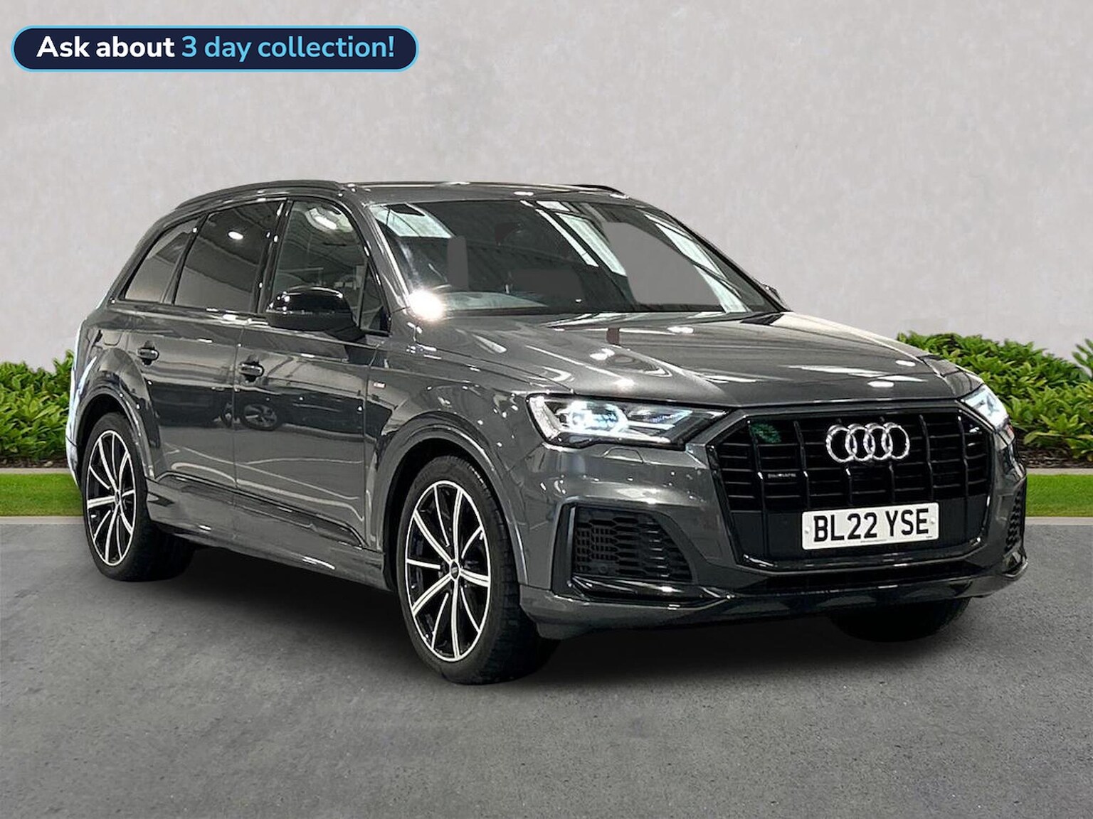AUDI Q7 ESTATE 3.0 TFSI V6 55 Black Edition SUV 5dr Petrol Tiptronic quattro Euro 6 (s/s) (340 ps)