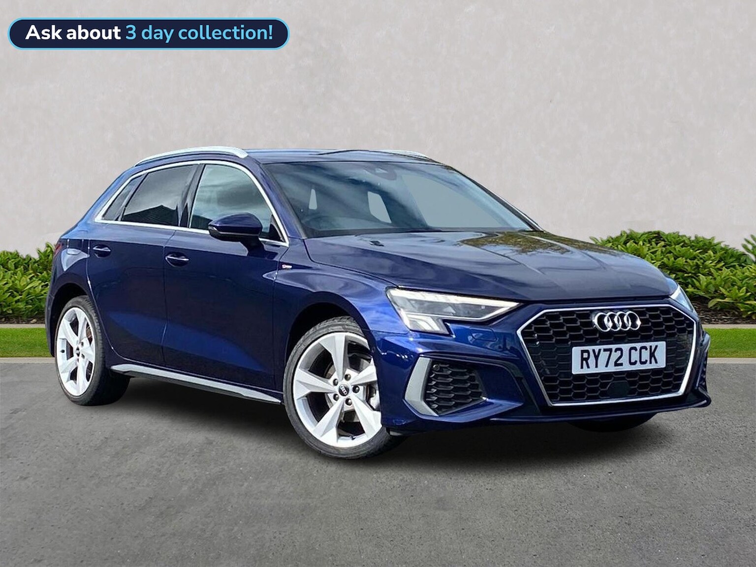 AUDI A3 DIESEL SPORTBACK 35 Tdi S Line 5Dr S Tronic [Comfort+Sound]