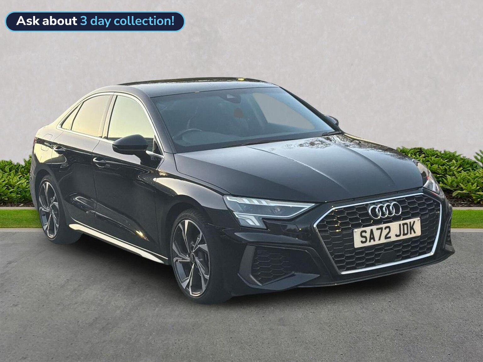 AUDI A3 SALOON 1.5 TFSI 35 S line Saloon 4dr Petrol S Tronic Euro 6 (s/s) (150 ps)