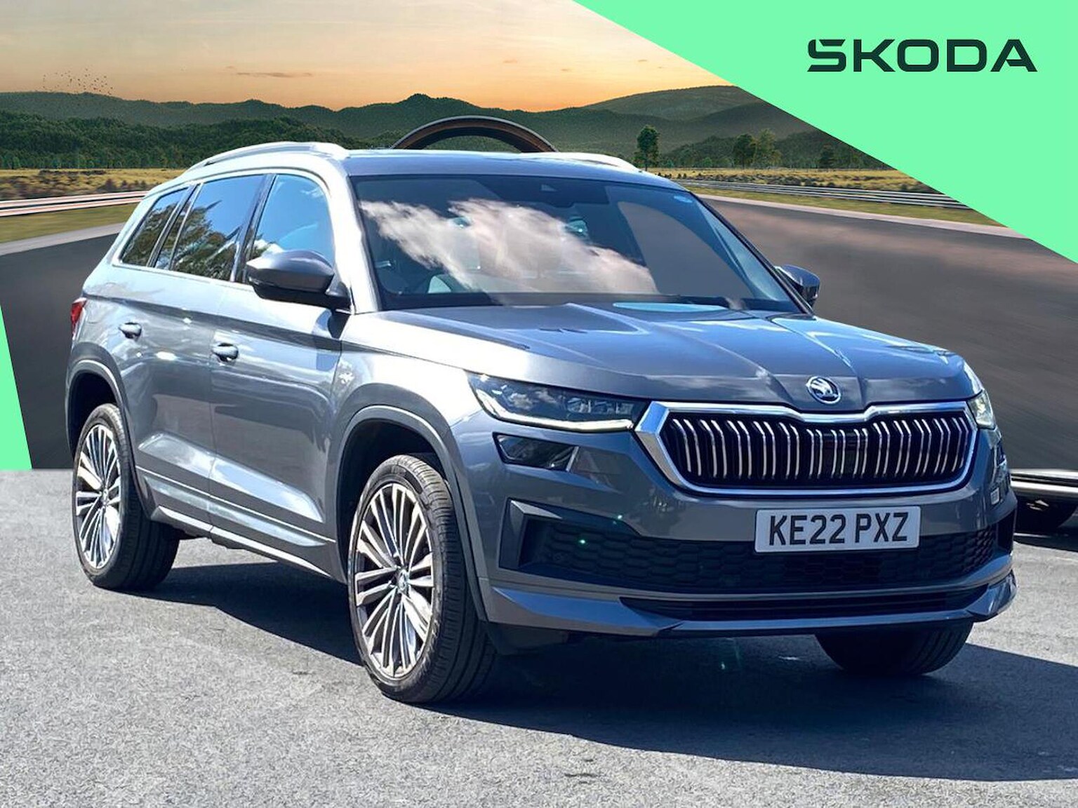 2022 SKODA KODIAQ ESTATE 2022 2.0 TSI LAURIN AMP KLEMENT SUV 5DR PETROL DSG 4WD... photo