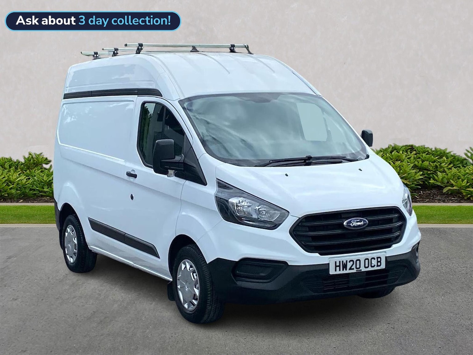 Used FORD TRANSIT CUSTOM Transit Custom Van 300 L1 Leader 2.0 130Ps Fwd ...