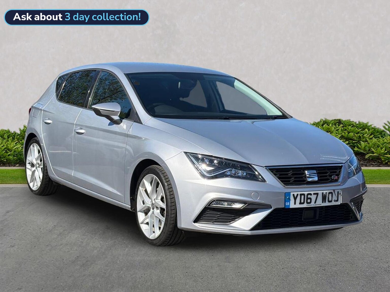 2017 seat leon hatchback 2017 leon 1.4 tsi 125 fr technology 5dr hatchback newcastle  petrol hatchback manual 39,724 mls 1.4l £10,895... photo
