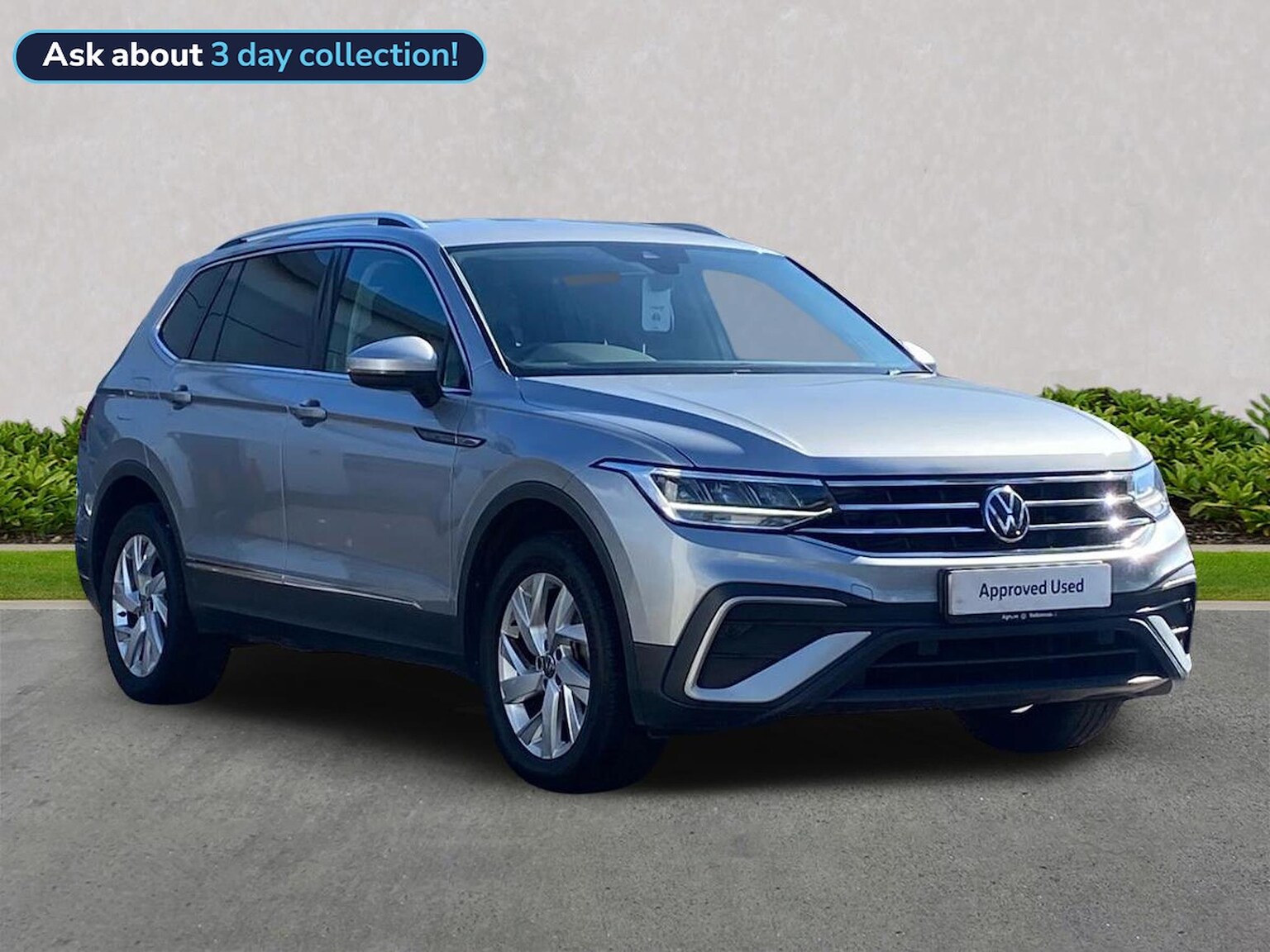 VOLKSWAGEN TIGUAN ALLSPACE ESTATE 1.5 Tsi Life Suv 5Dr Petrol Dsg Euro 6 (S/S) (150 Ps)