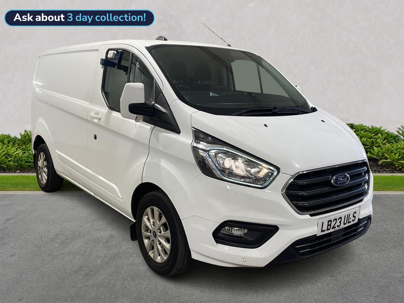 FORD TRANSIT CUSTOM 300 L1 DIESEL FWD 2.0 300 Ecoblue Limited Panel Van 5Dr Diesel Manual L1 H1 Euro 6 (S/S) (130 Ps)