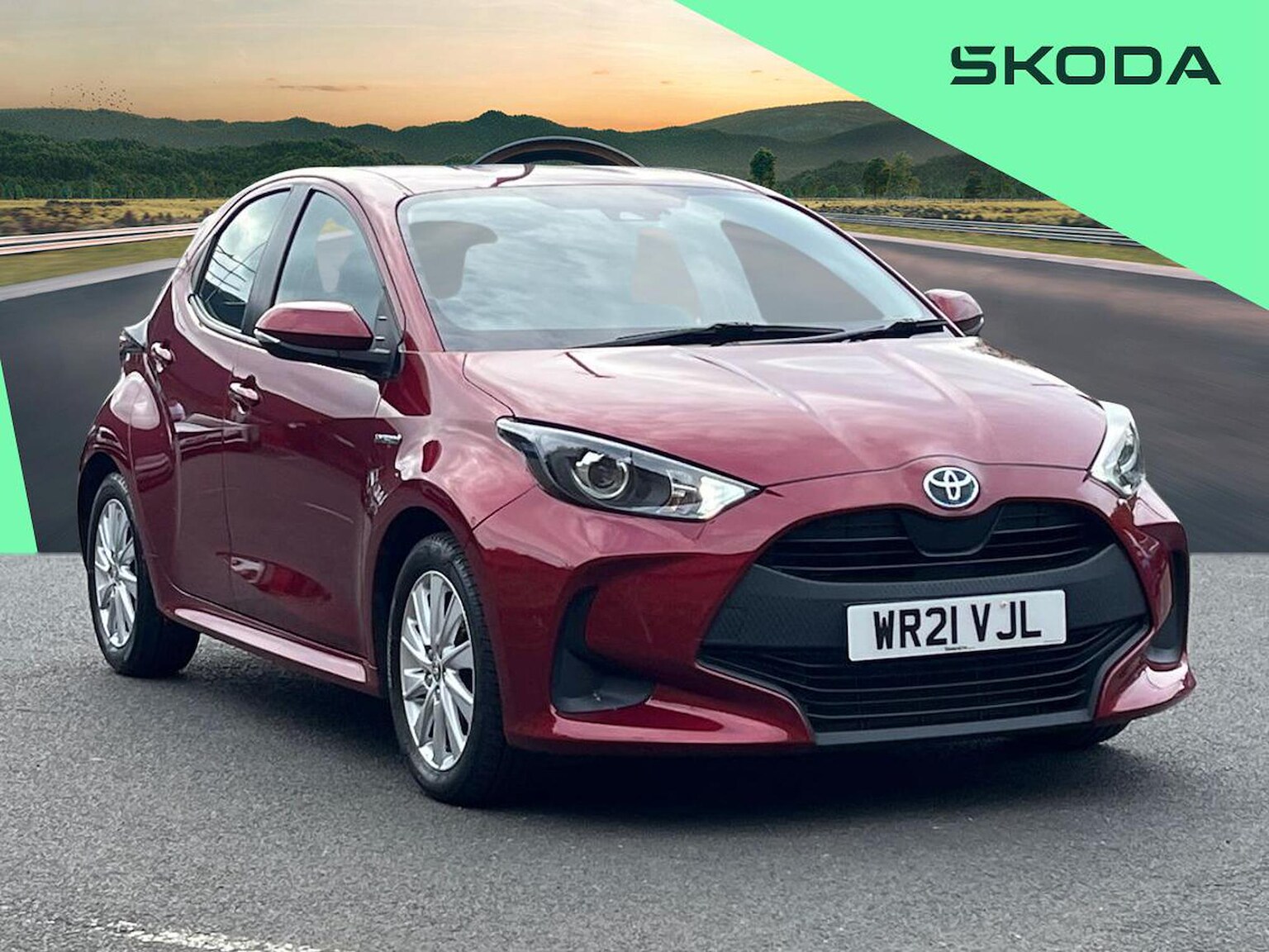 2021 TOYOTA YARIS HATCHBACK 2021 1.5 VVT H ICON HATCHBACK 5DR PETROL HYBRID E CVT... photo