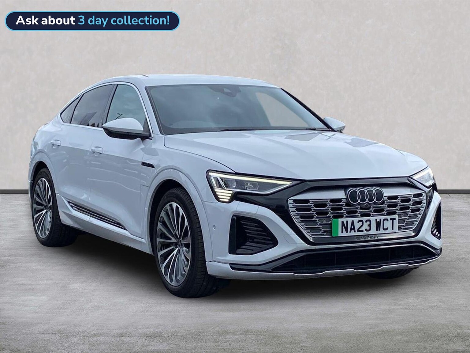 AUDI Q8 E-TRON SPORTBACK 55 S Line Sportback 5Dr Electric Auto Quattro 114Kwh (11Kw Charger) (408 Ps)