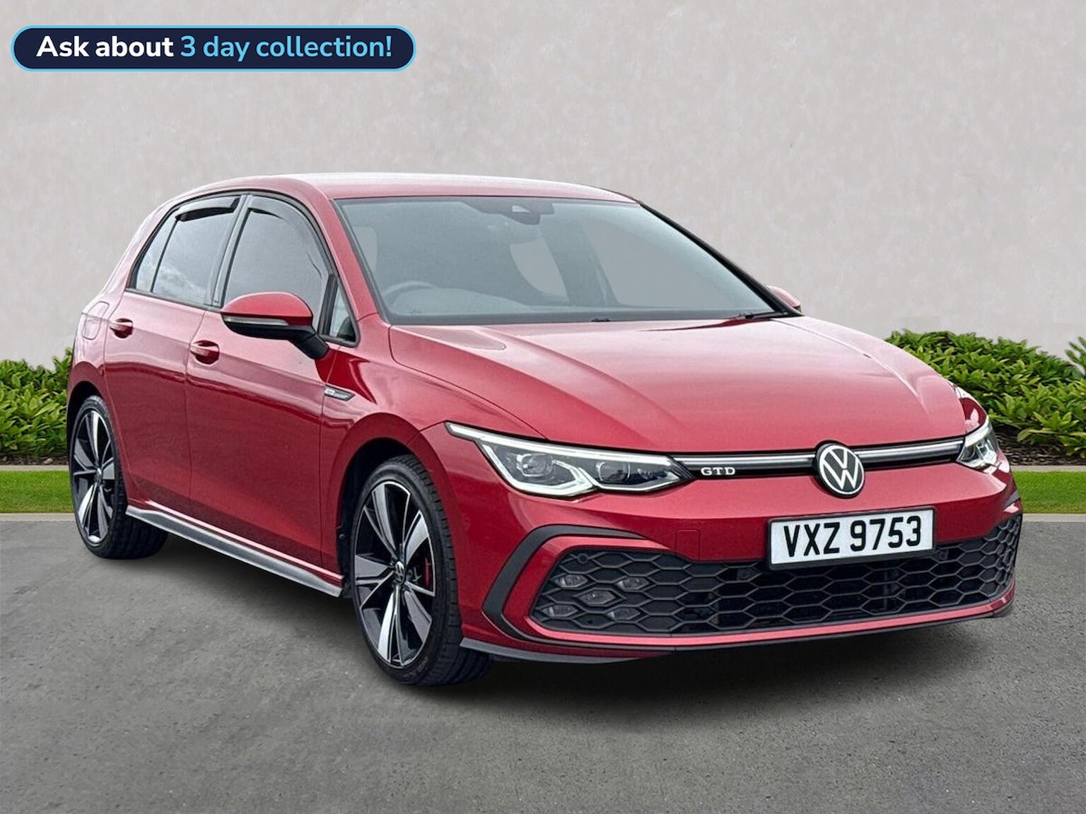 VOLKSWAGEN GOLF DIESEL HATCHBACK 2.0 Tdi 200 Gtd 5Dr Dsg