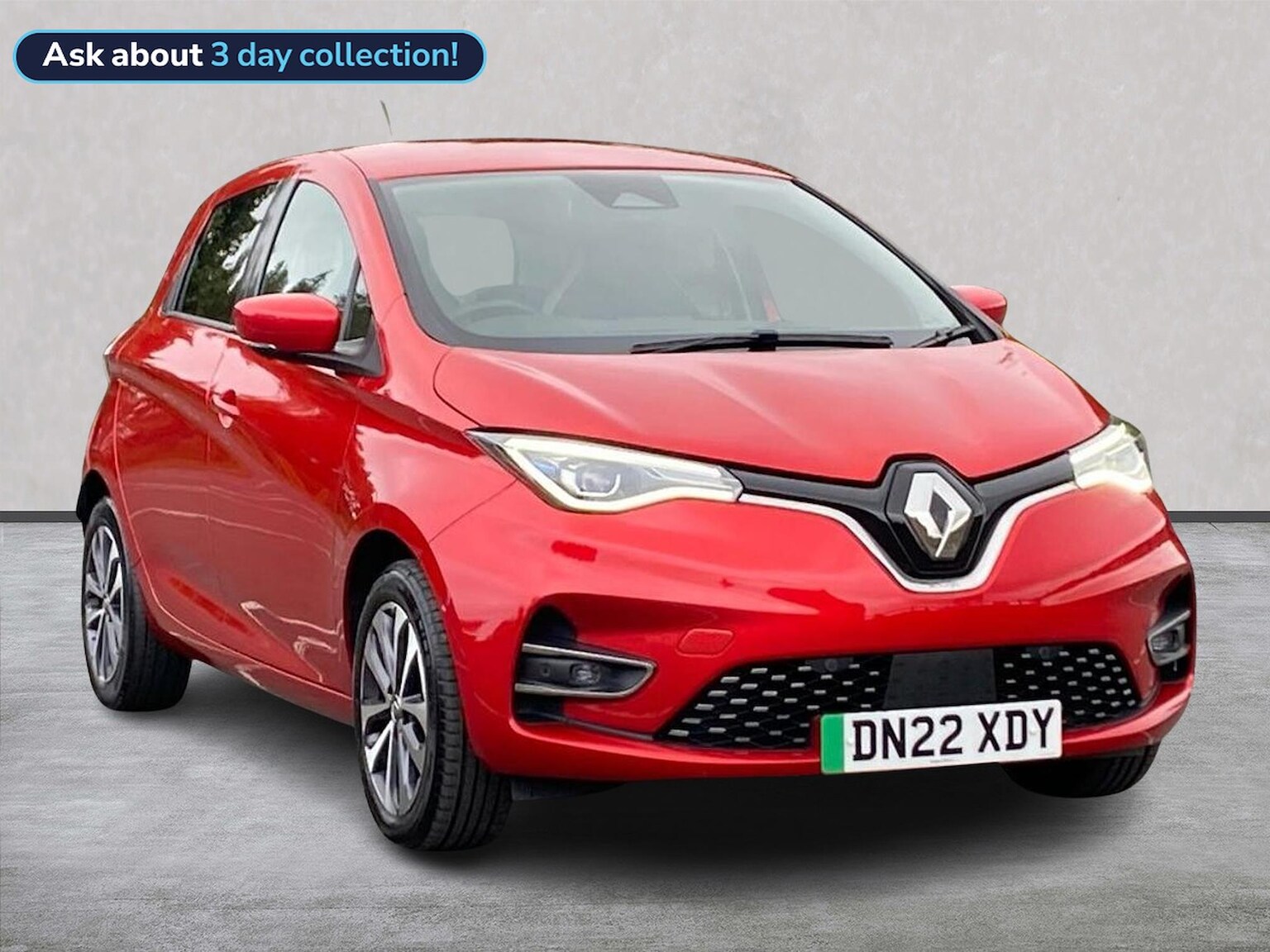 RENAULT ZOE HATCHBACK R135 Ev50 52Kwh Gt Line + Hatchback 5Dr Electric Auto (Rapid Charge) (134 Bhp)