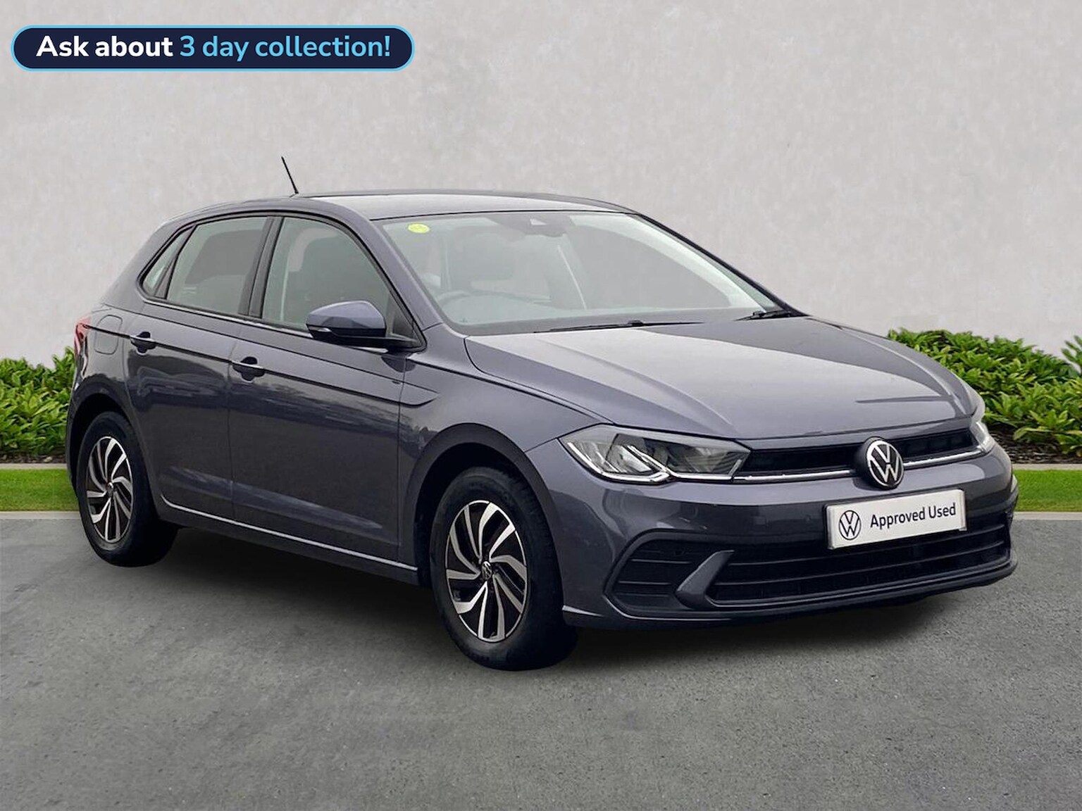 VOLKSWAGEN POLO HATCHBACK 1.0 TSI Life Hatchback 5dr Petrol DSG Euro 6 (s/s) (95 ps)