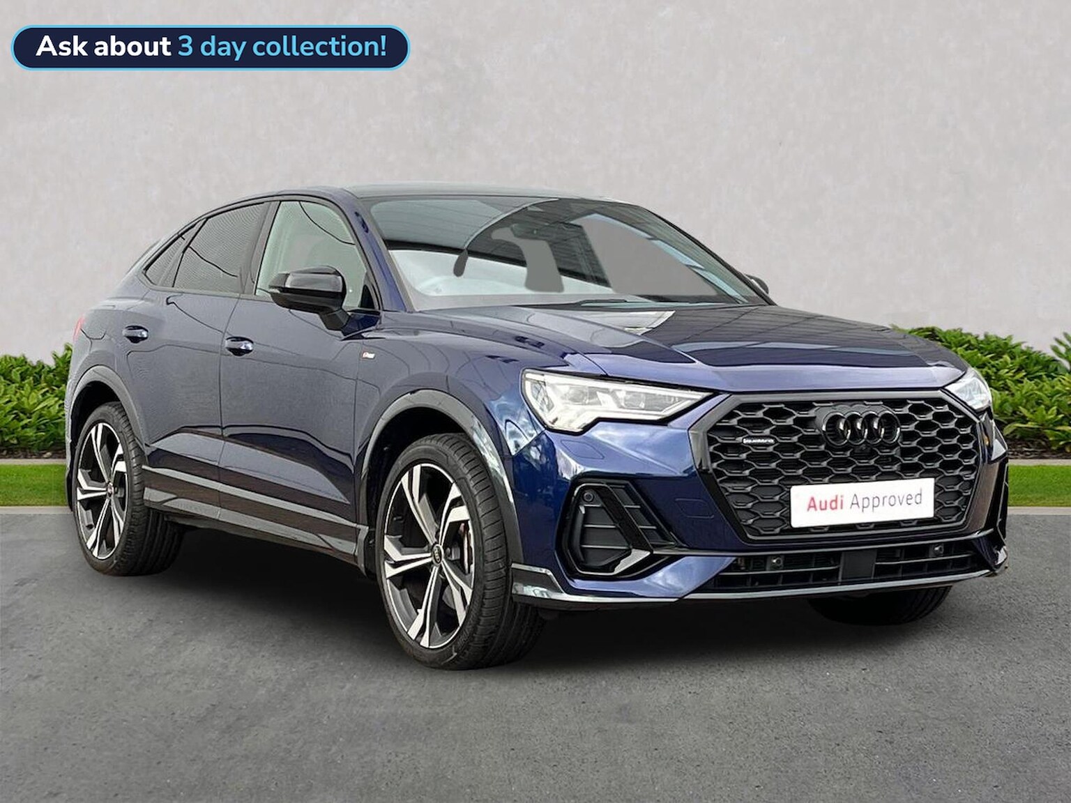 AUDI Q3 DIESEL SPORTBACK 40 TDI 193 Qtro Black Ed 5dr S Tronic [Tech Pro]