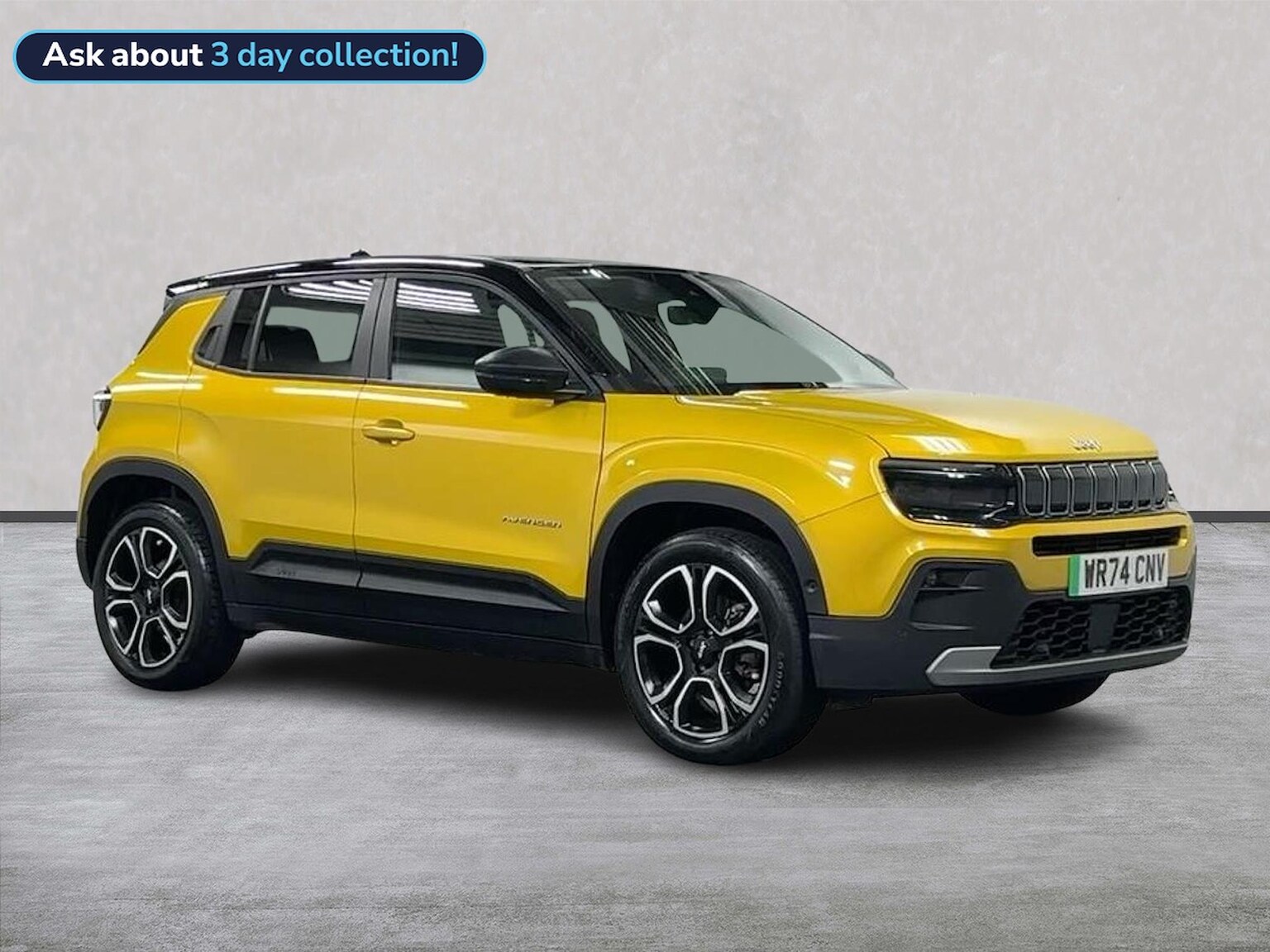 JEEP AVENGER ELECTRIC HATCHBACK 54Kwh Summit Suv 5Dr Electric Auto (156 Ps)