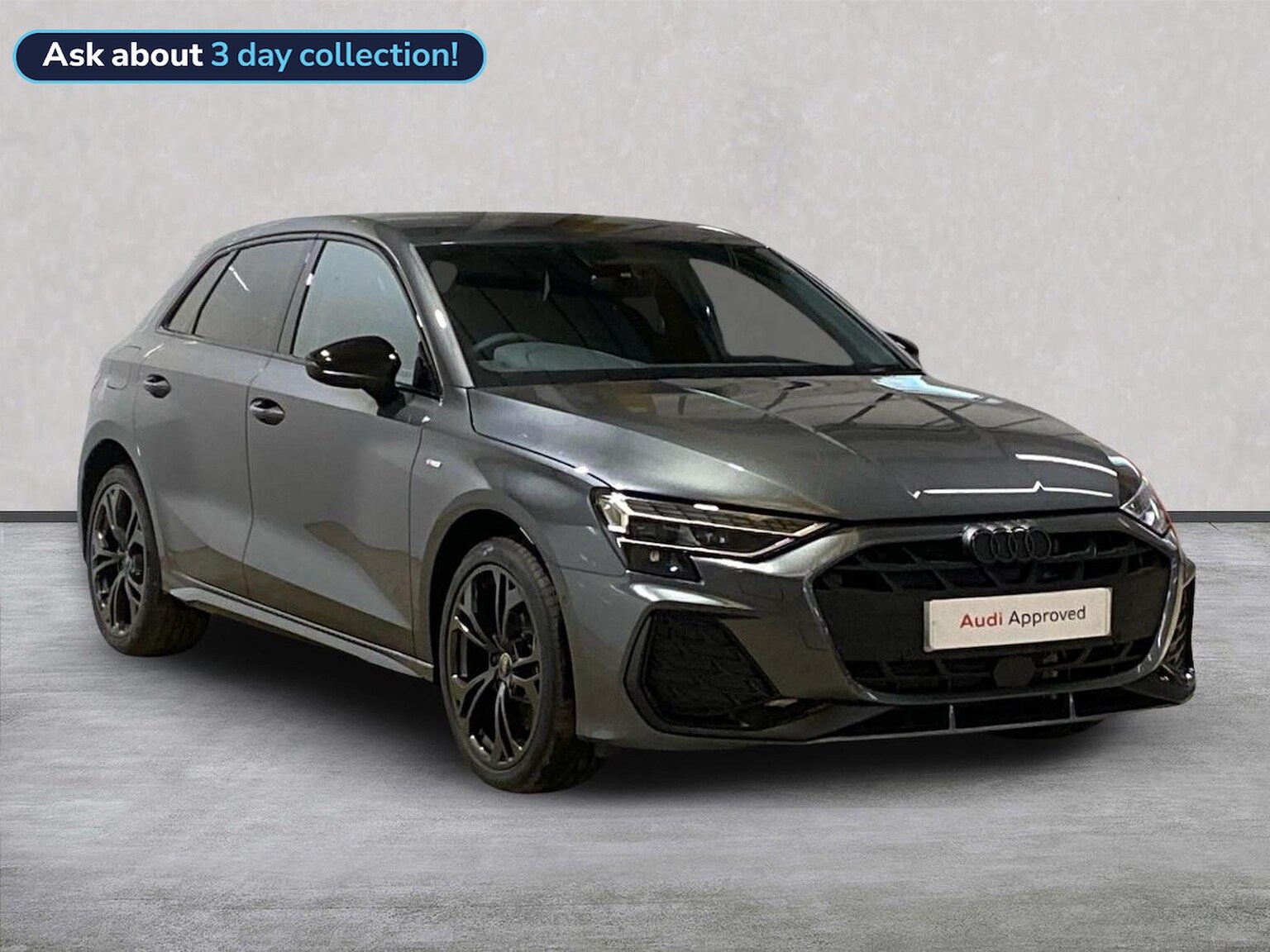 AUDI A3 SPORTBACK 1.5 Tfsie Black Edition Sportback 5Dr Petrol Plug-In Hybrid S Tronic Euro 6 (S/S) 17.9Kwh (204 Ps)