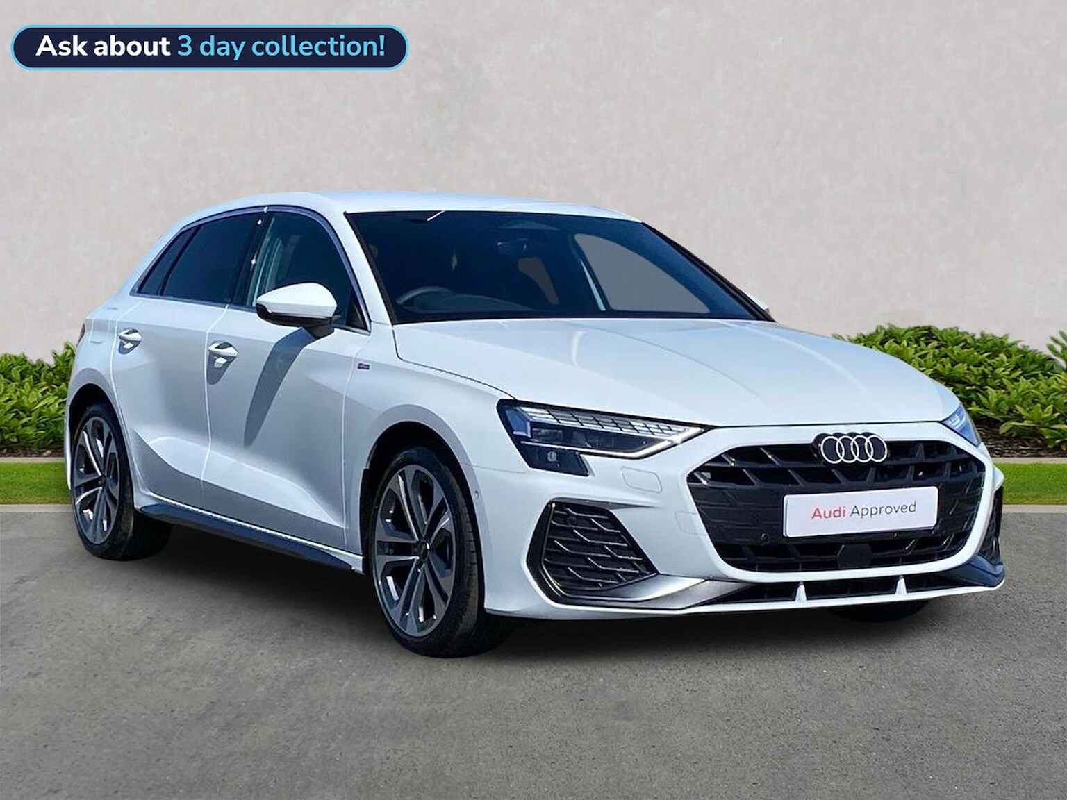AUDI A3 SPORTBACK 1.5 Tfsi S Line Sportback 5Dr Petrol S Tronic Euro 6 (S/S) (150 Ps)