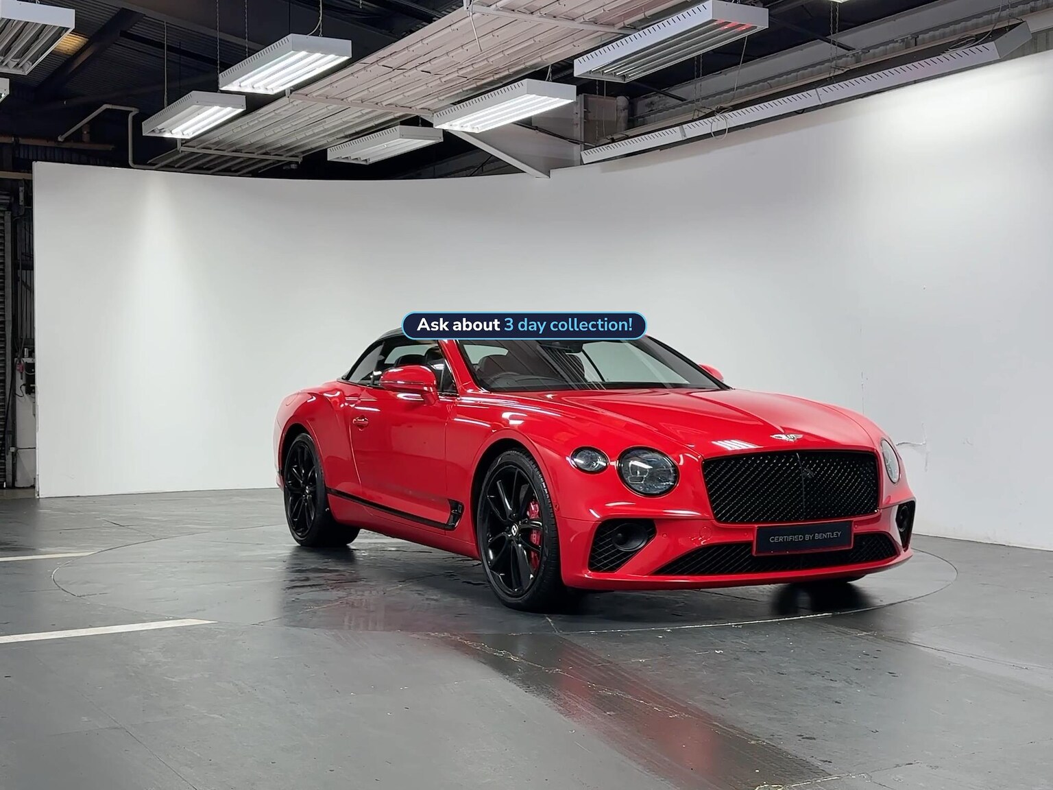 BENTLEY CONTINENTAL GTC CONVERTIBLE 6.0 W12 Mulliner Driving Spec 2Dr Auto [Tour Spec]