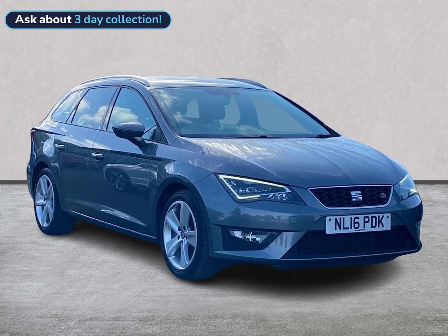 2016 seat leon sport tourer 2016 1.4 ecotsi fr sport tourer 5dr petrol manual euro 6 (s/s) (150 ps) sports touring fr... photo