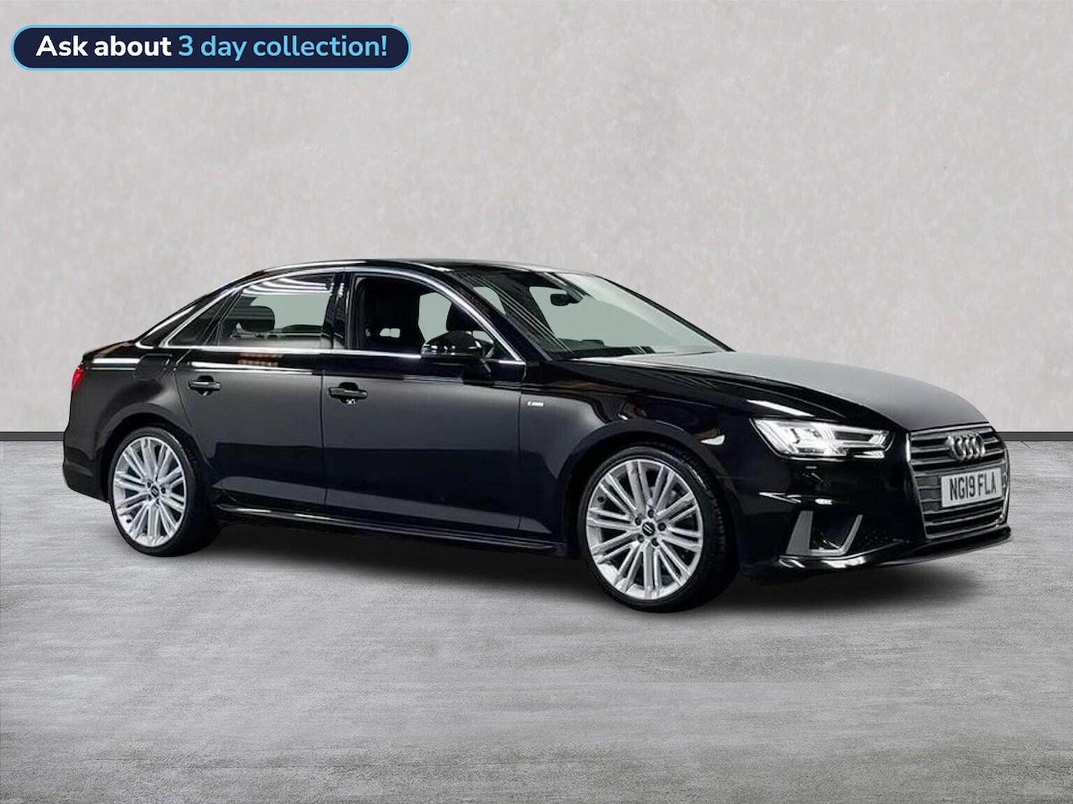 2019 AUDI A4 SALOON 2019 2.0 TFSI 35 S LINE SALOON 4DR PETROL MANUAL EURO... photo