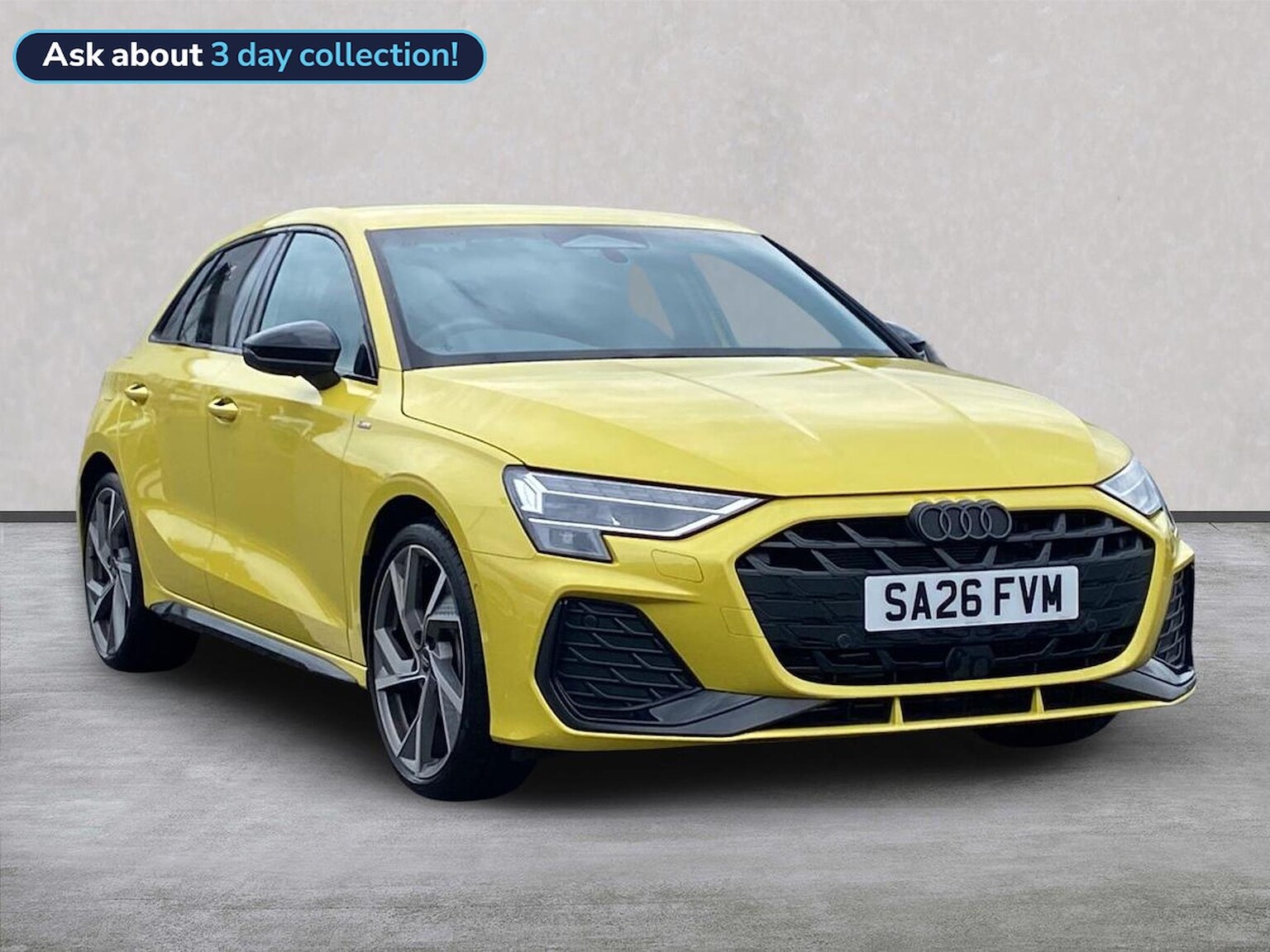 AUDI A3 SPORTBACK 1.5 Tfsi Black Edition Sportback 5Dr Petrol S Tronic Euro 6 (S/S) (150 Ps)