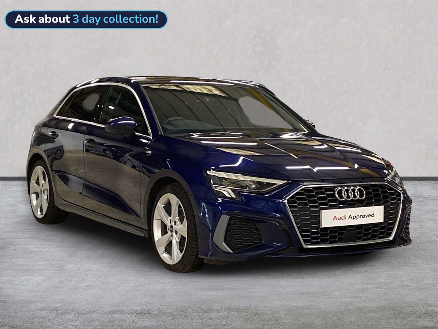 AUDI A3 SPORTBACK 1.5 Tfsi 35 S Line Sportback 5Dr Petrol S Tronic Euro 6 (S/S) (150 Ps)
