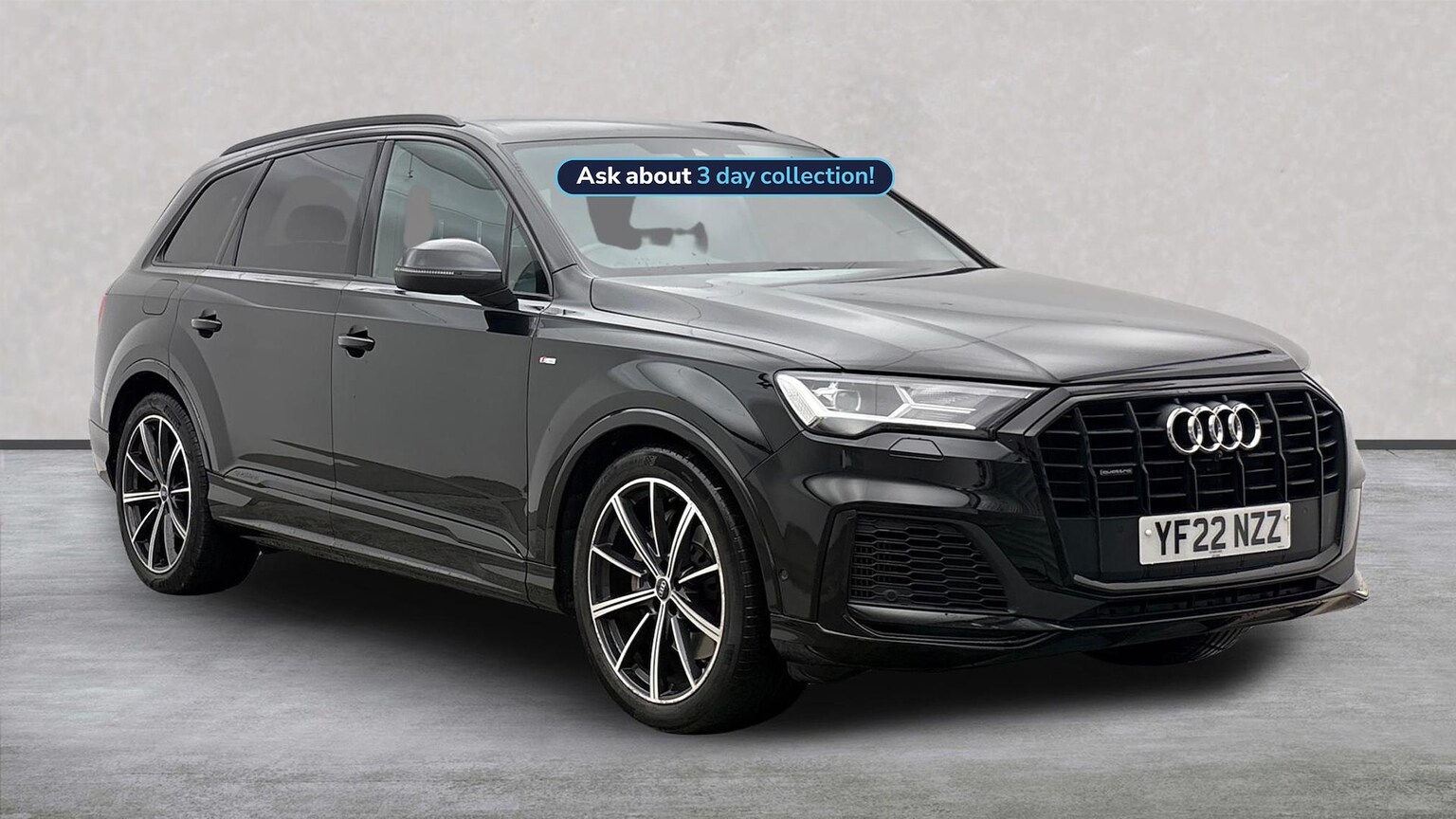 AUDI Q7 ESTATE 3.0 Tfsi V6 55 Black Edition Suv 5Dr Petrol Tiptronic Quattro Euro 6 (S/S) (340 Ps)