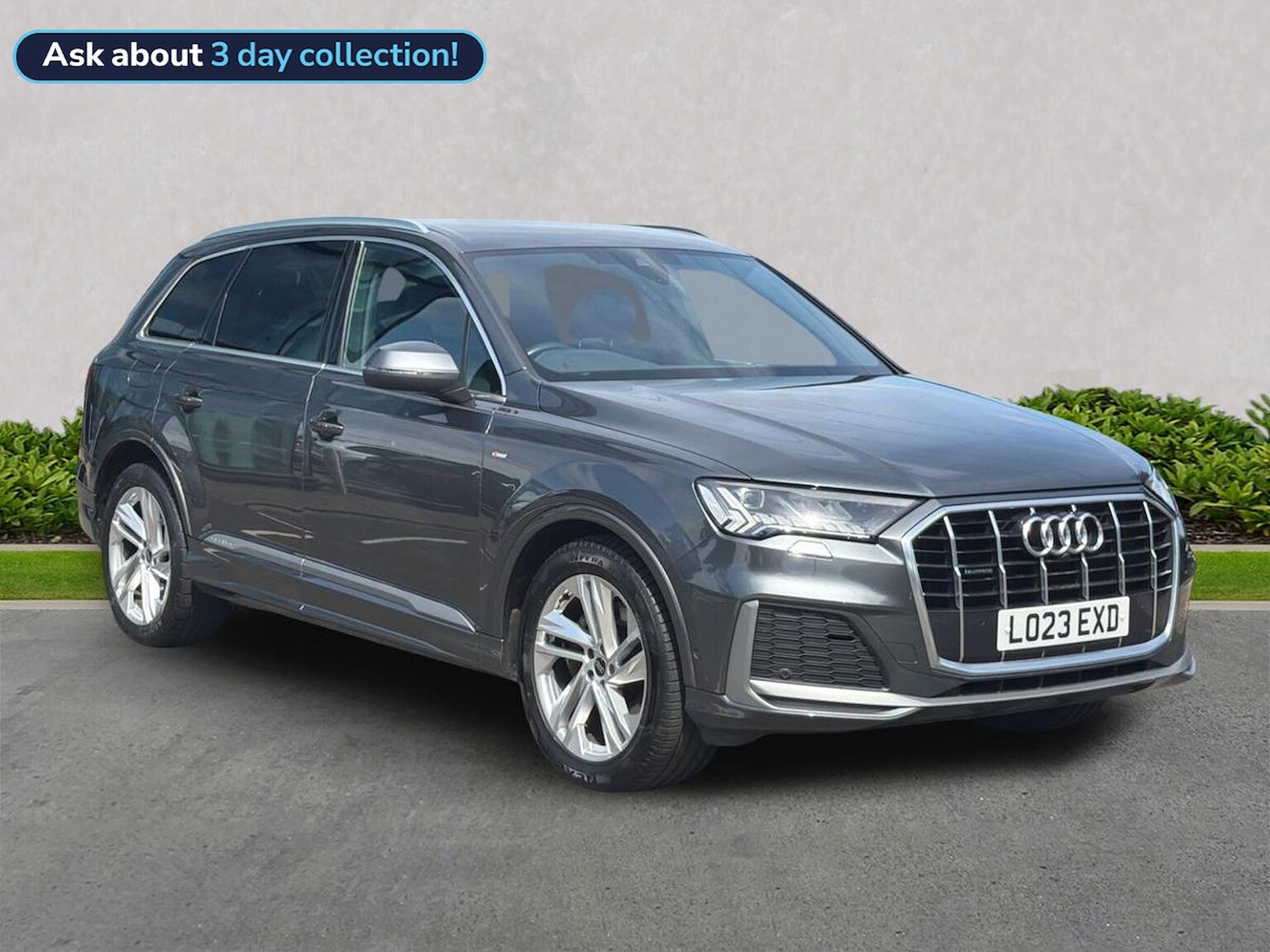 AUDI Q7 DIESEL ESTATE 3.0 Tdi V6 50 S Line Suv 5Dr Diesel Tiptronic Quattro Euro 6 (S/S) (286 Ps)