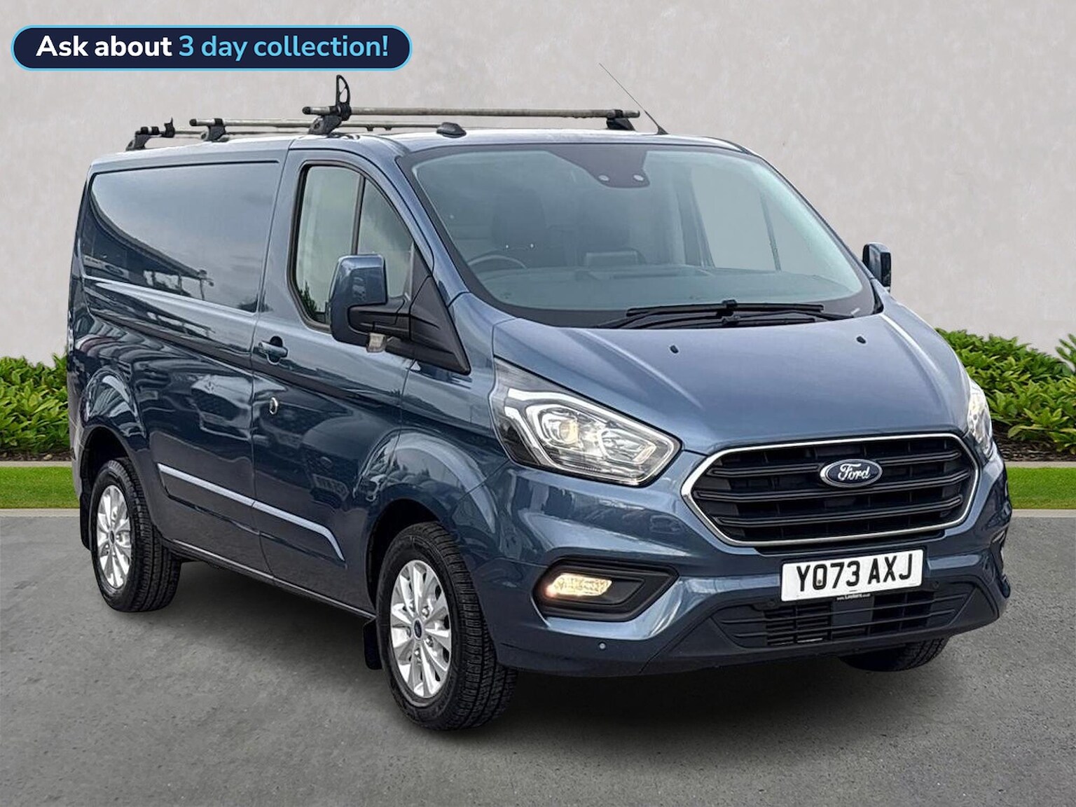 FORD TRANSIT CUSTOM 280 L1 DIESEL FWD 2.0 280 Ecoblue Limited Panel Van 5Dr Diesel Manual L1 H1 Euro 6 (S/S) (130 Ps)