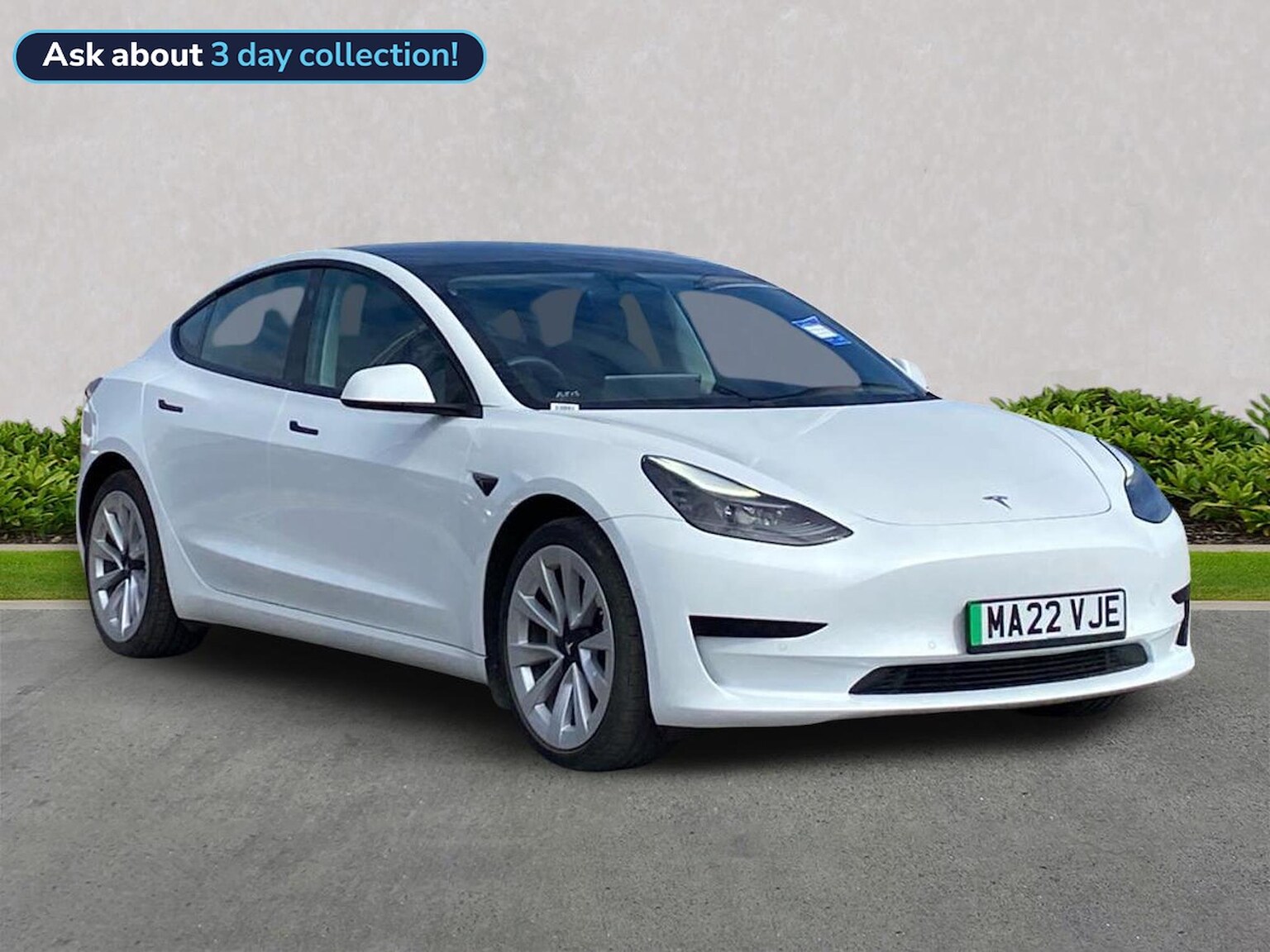 TESLA MODEL 3 SALOON Standard Range Plus Saloon 4Dr Electric Auto Rwd (241 Bhp)