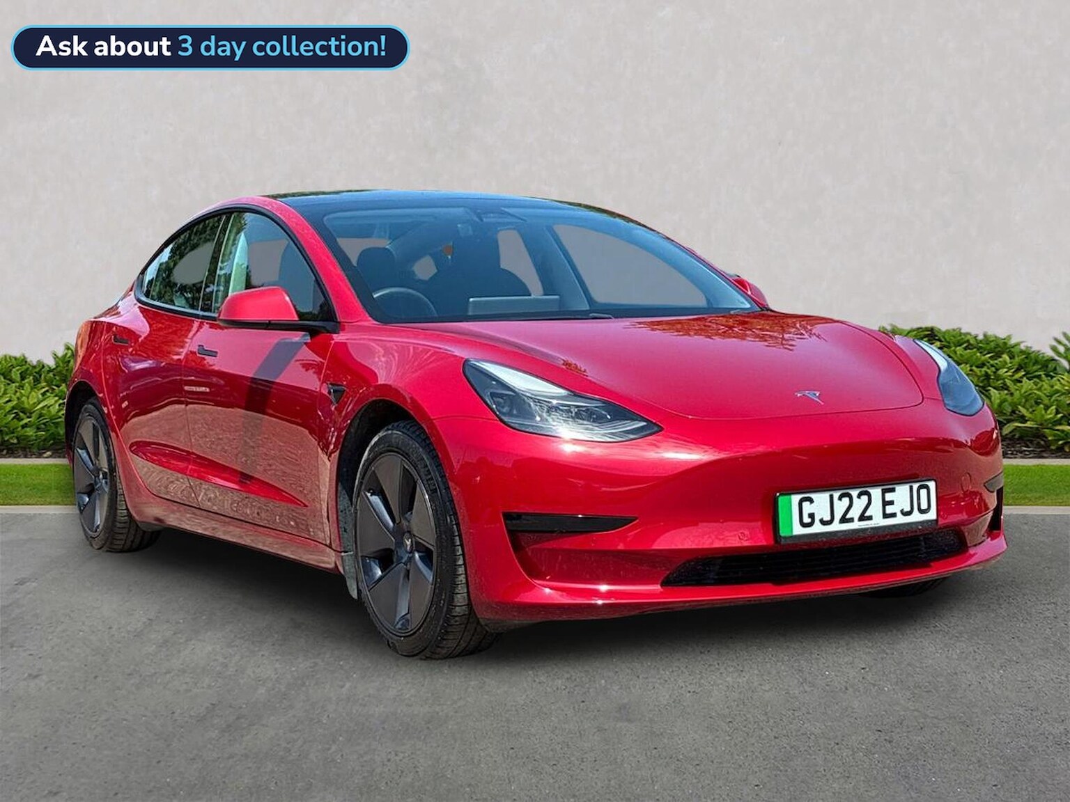 TESLA MODEL 3 SALOON Standard Range Plus Saloon 4Dr Electric Auto Rwd (241 Bhp)