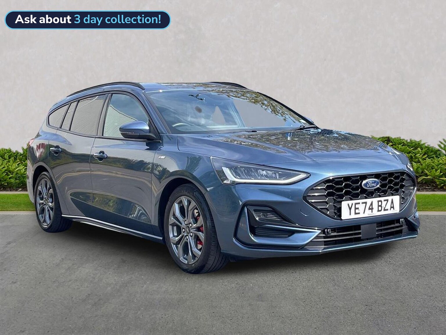 2024 FORD FOCUS ESTATE 2024 FORD FOCUS ST LINE MHEV AUTO HEATED SEATS PARK ASSIST... photo